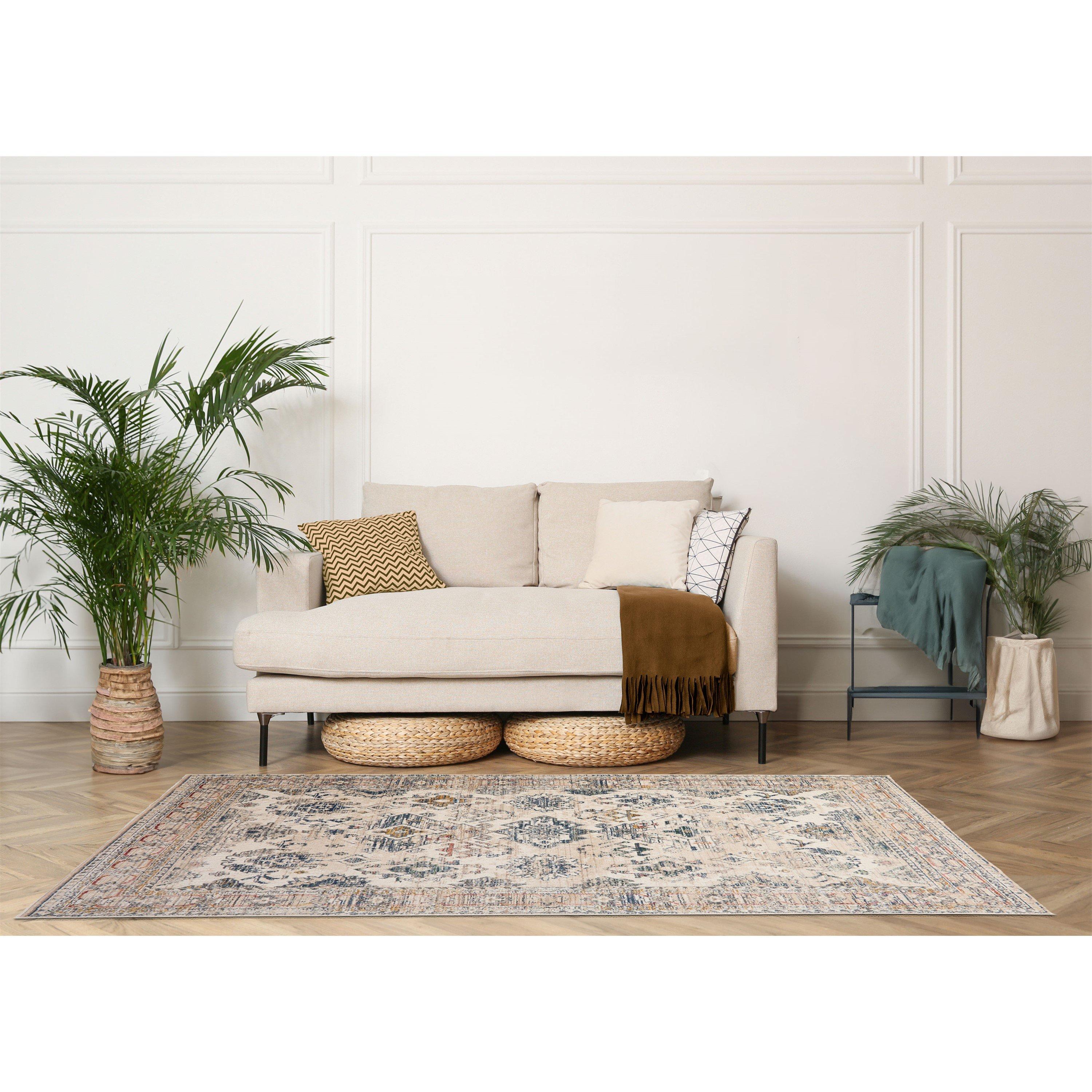Ultimate Rug  Nova Traditional Lillian - Cream - 66x200cm