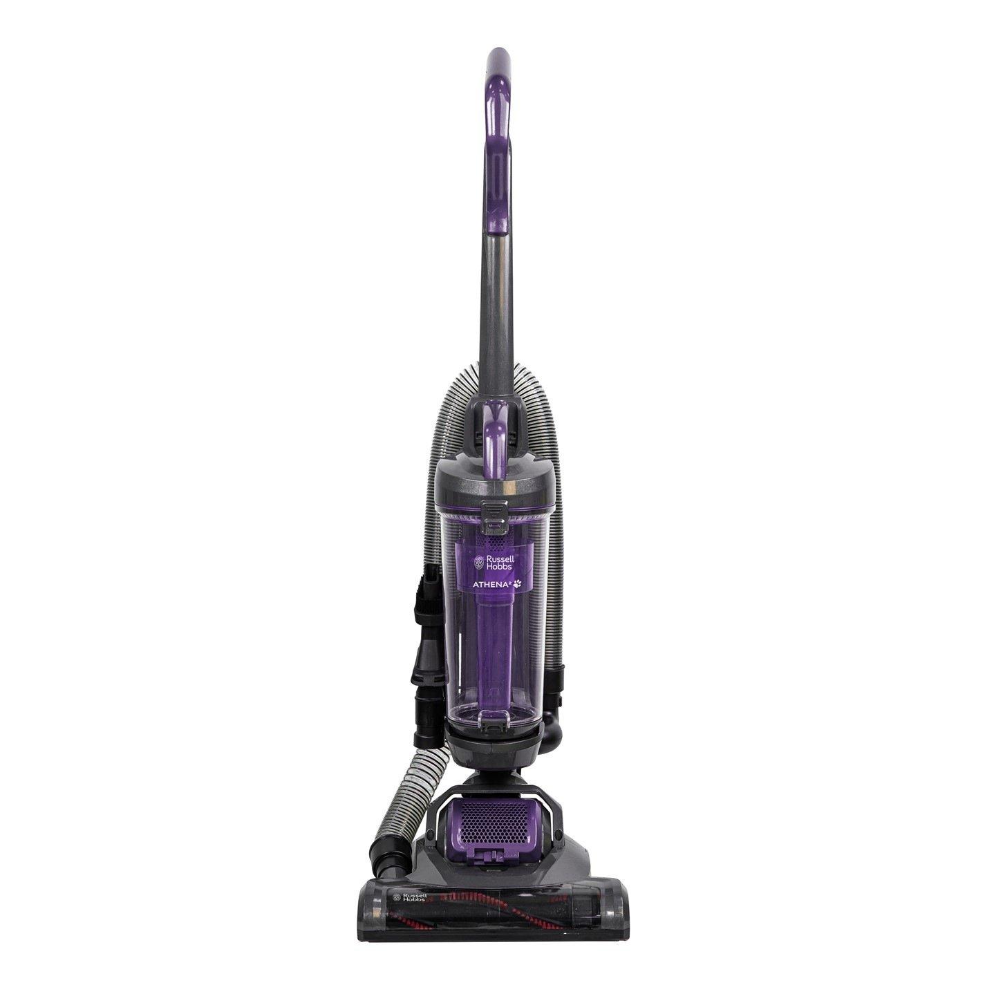 Russell Hobbs  Rhuv5601 Athena2 Pet Upright Vacuum - Grey & Purple - 2L