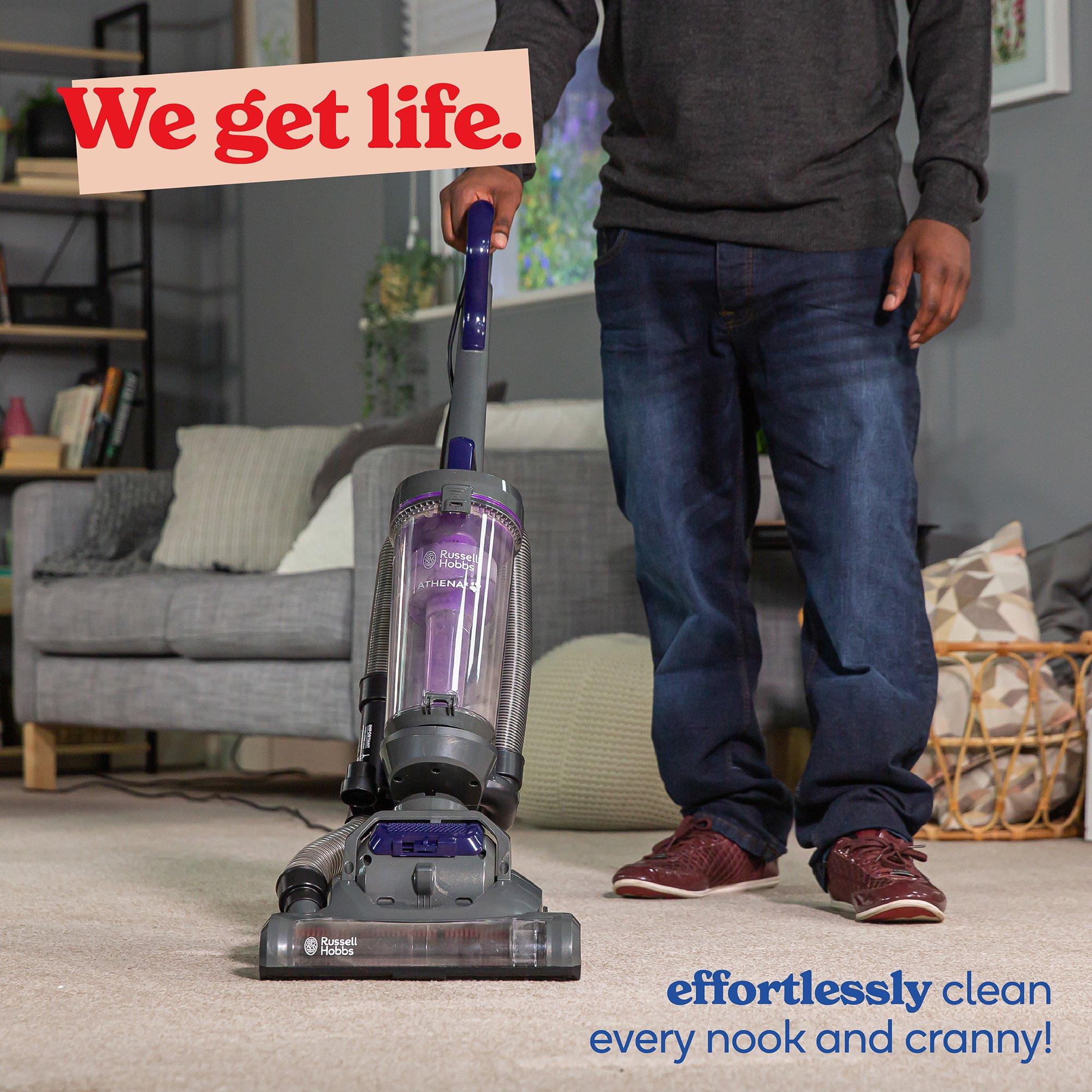 Grey & Purple - Russell Hobbs - Russell Hobbs RHUV5601 ATHENA2 Pet Upright Vacuum - 2