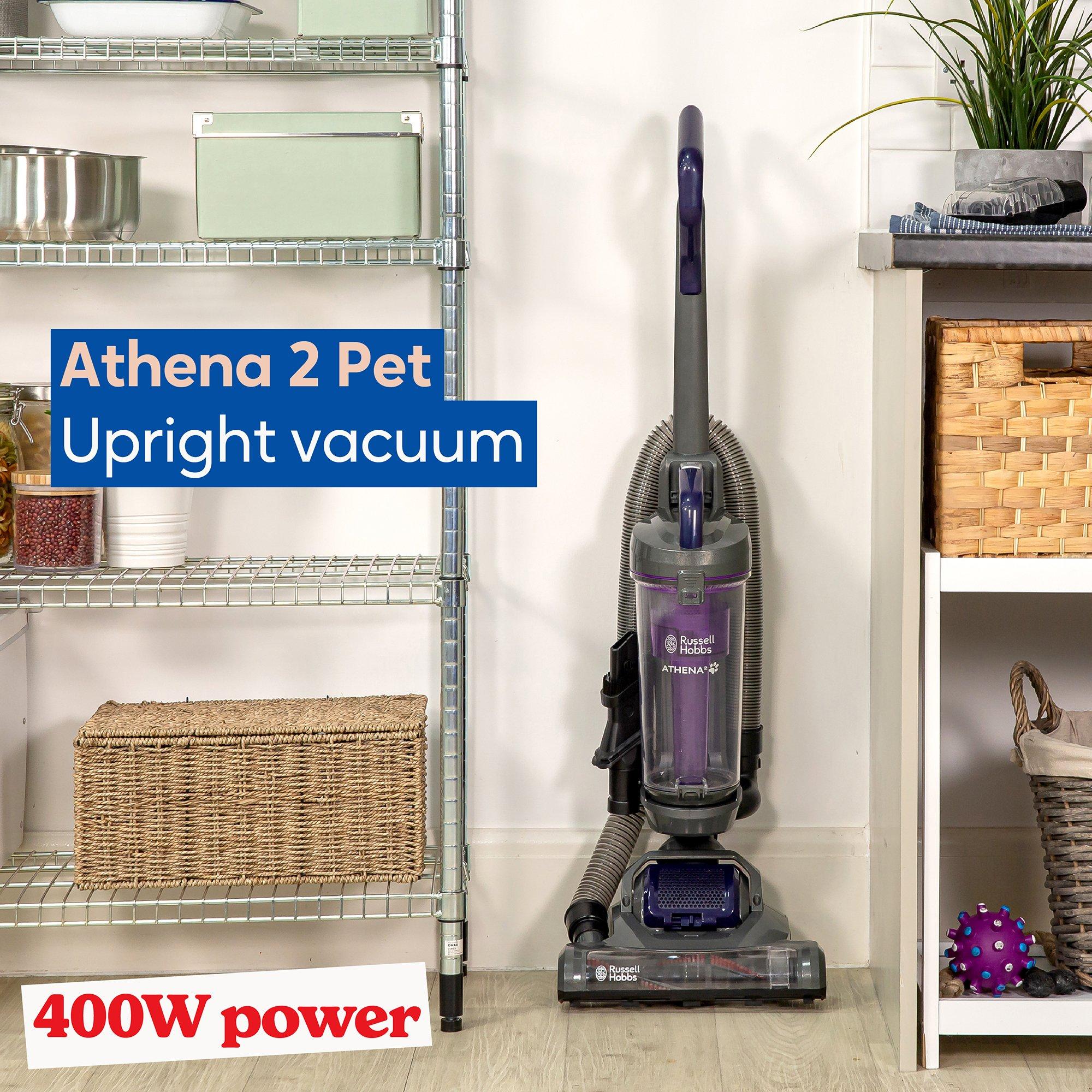 Grey & Purple - Russell Hobbs - Russell Hobbs RHUV5601 ATHENA2 Pet Upright Vacuum - 7
