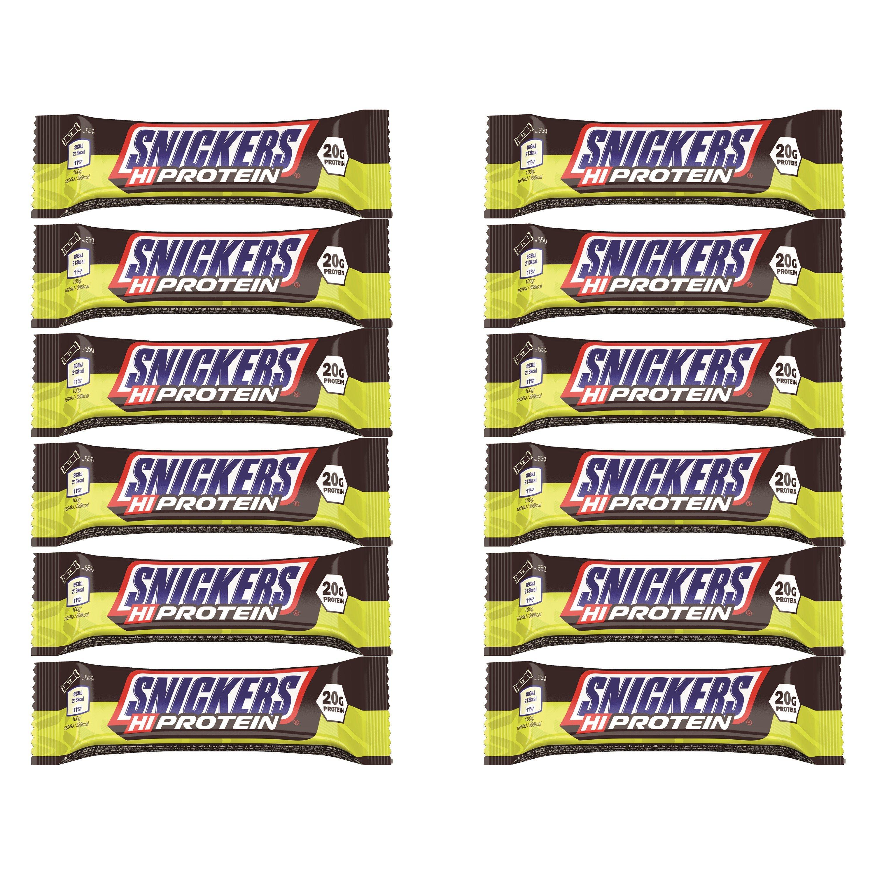 12er Pack - Snickers - Hi Protein Bar