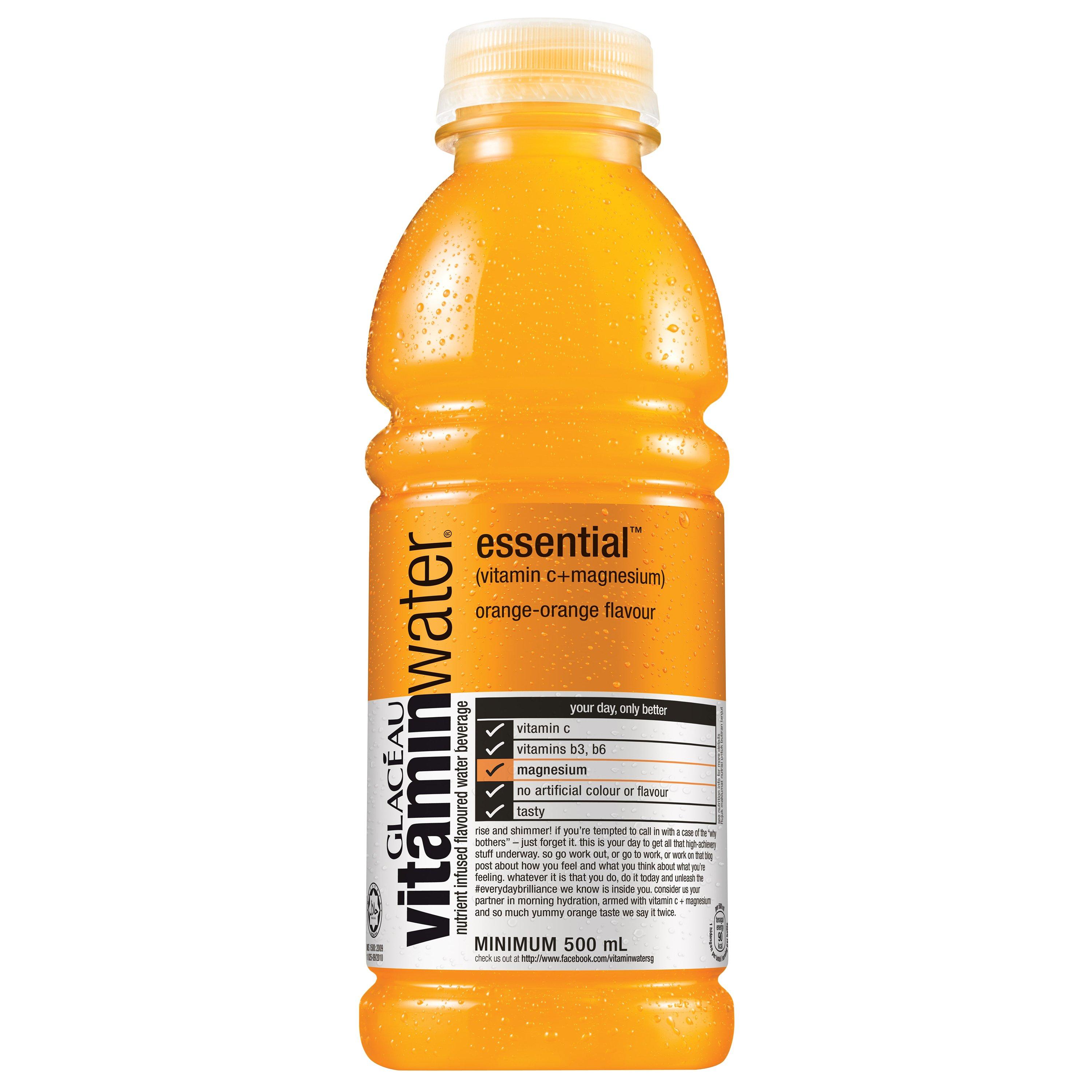 Orange - Glaceau - Vitamin Water 500ml