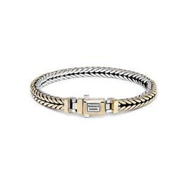 Buddha To Buddha Barbara Xs Bracelet Silver Gold 14kt Yg