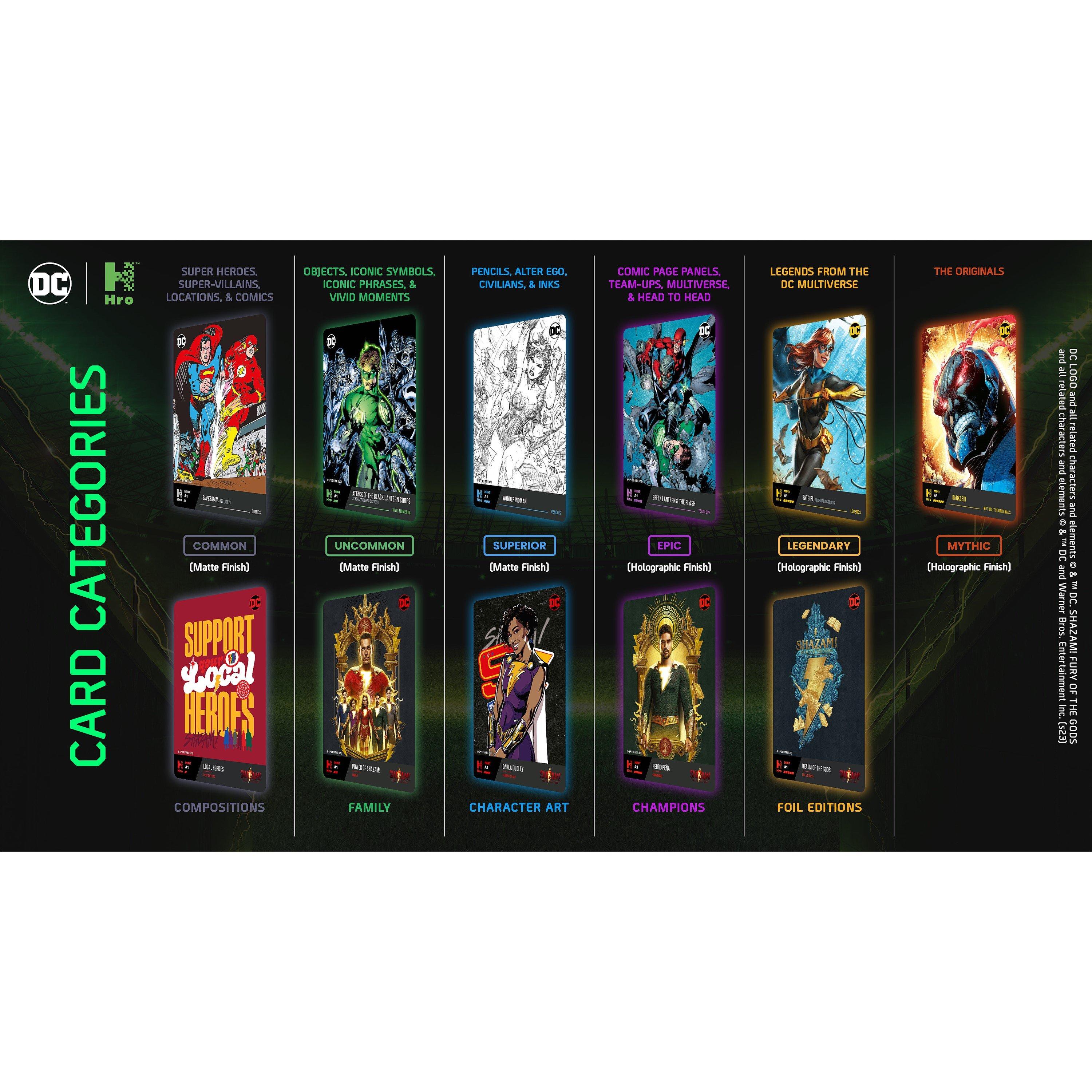 Merchandise - DC - DC HRO Shazam 8-Pack Premium Starter Box - 8