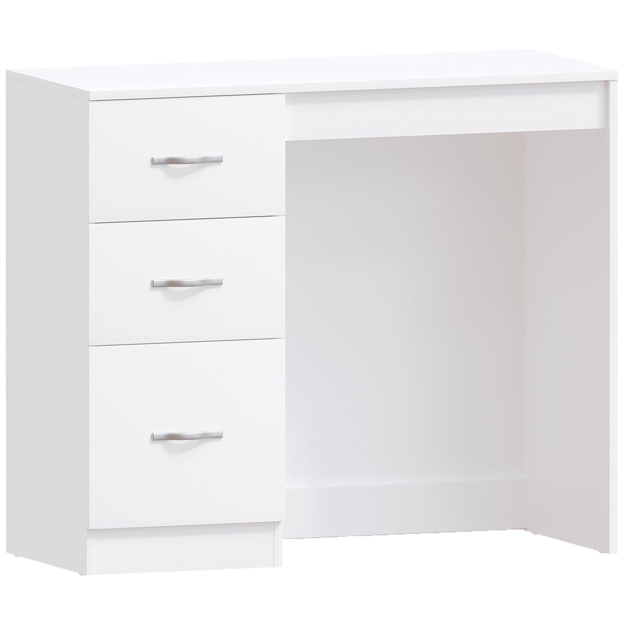 White - Lassic - Vida Designs Riano 3 Drawer Dressing Table - 8