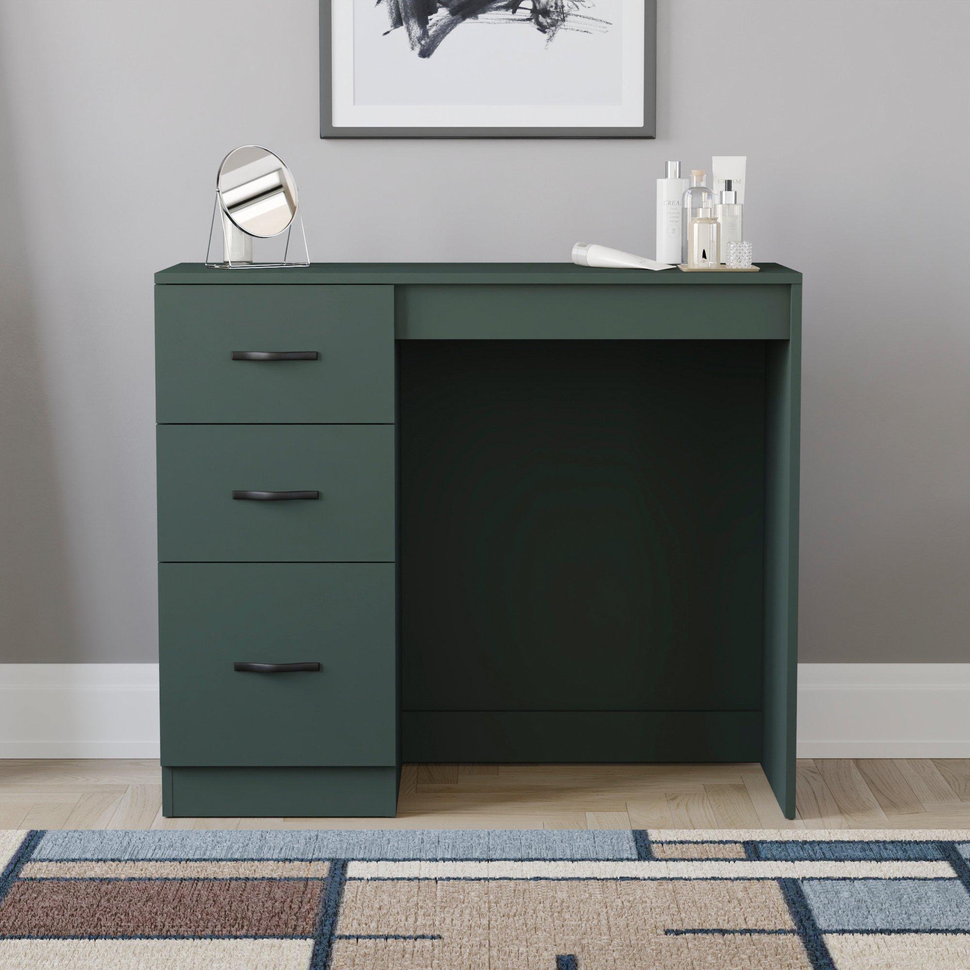Jasper Green - Lassic - Vida Designs Riano 3 Drawer Dressing Table - 3