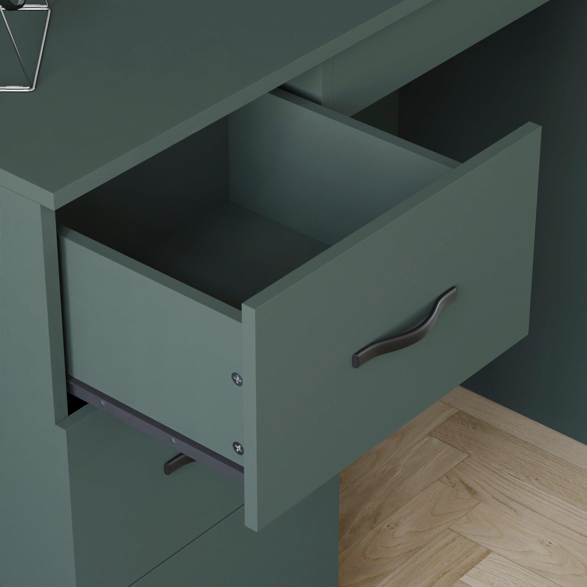 Jasper Green - Lassic - Vida Designs Riano 3 Drawer Dressing Table - 5