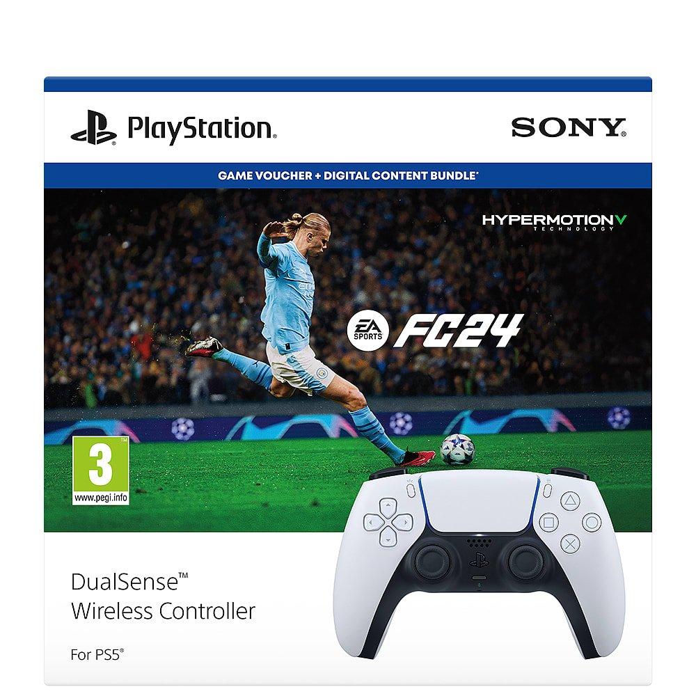 PS5 - PlayStation - 5 DualSense + EA Sports FC 24 - 1