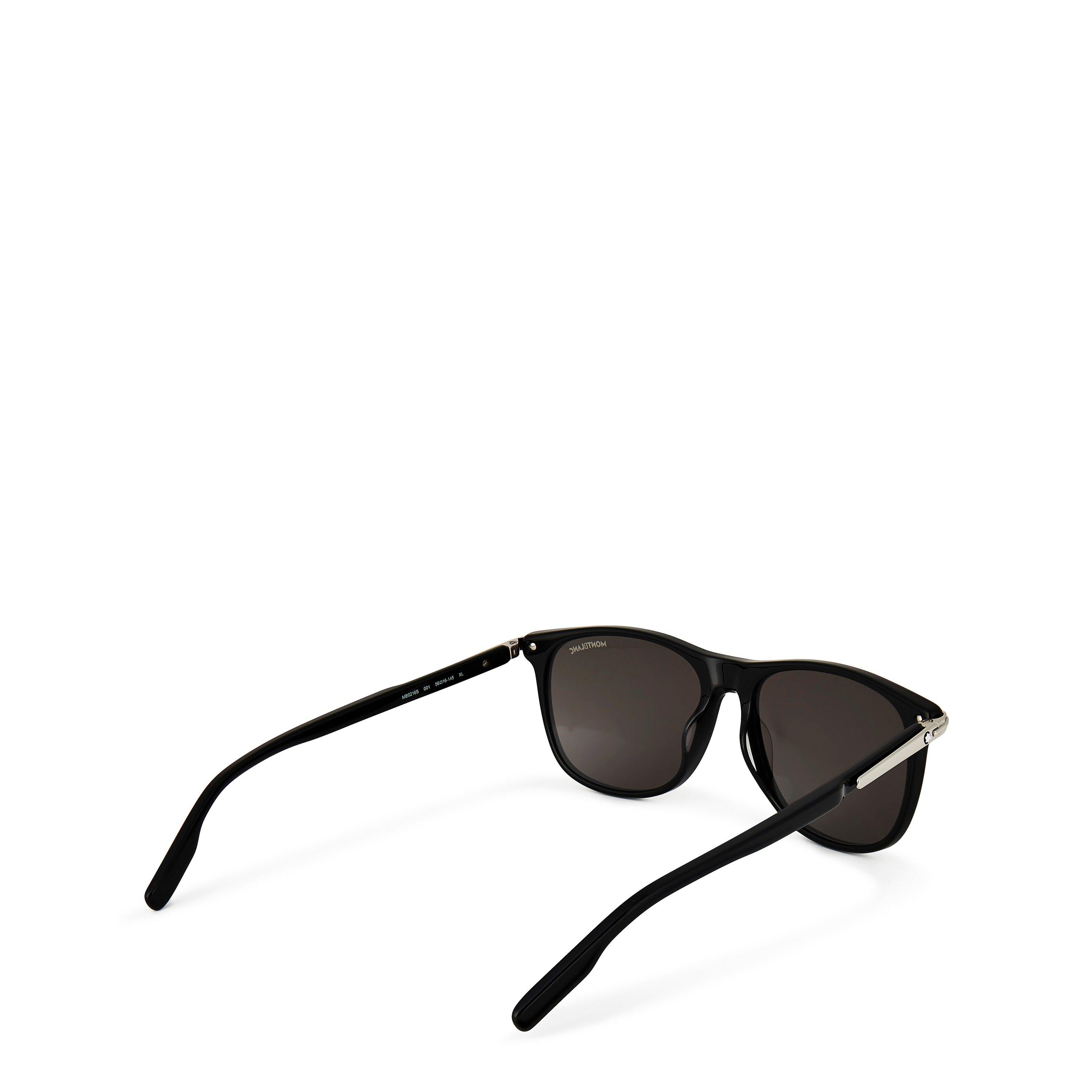 Black - Montblanc - MONTBLANC SUNGLASSES MB0216S - 5