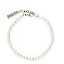 Saint Laurent Faux Pearl Bracelet