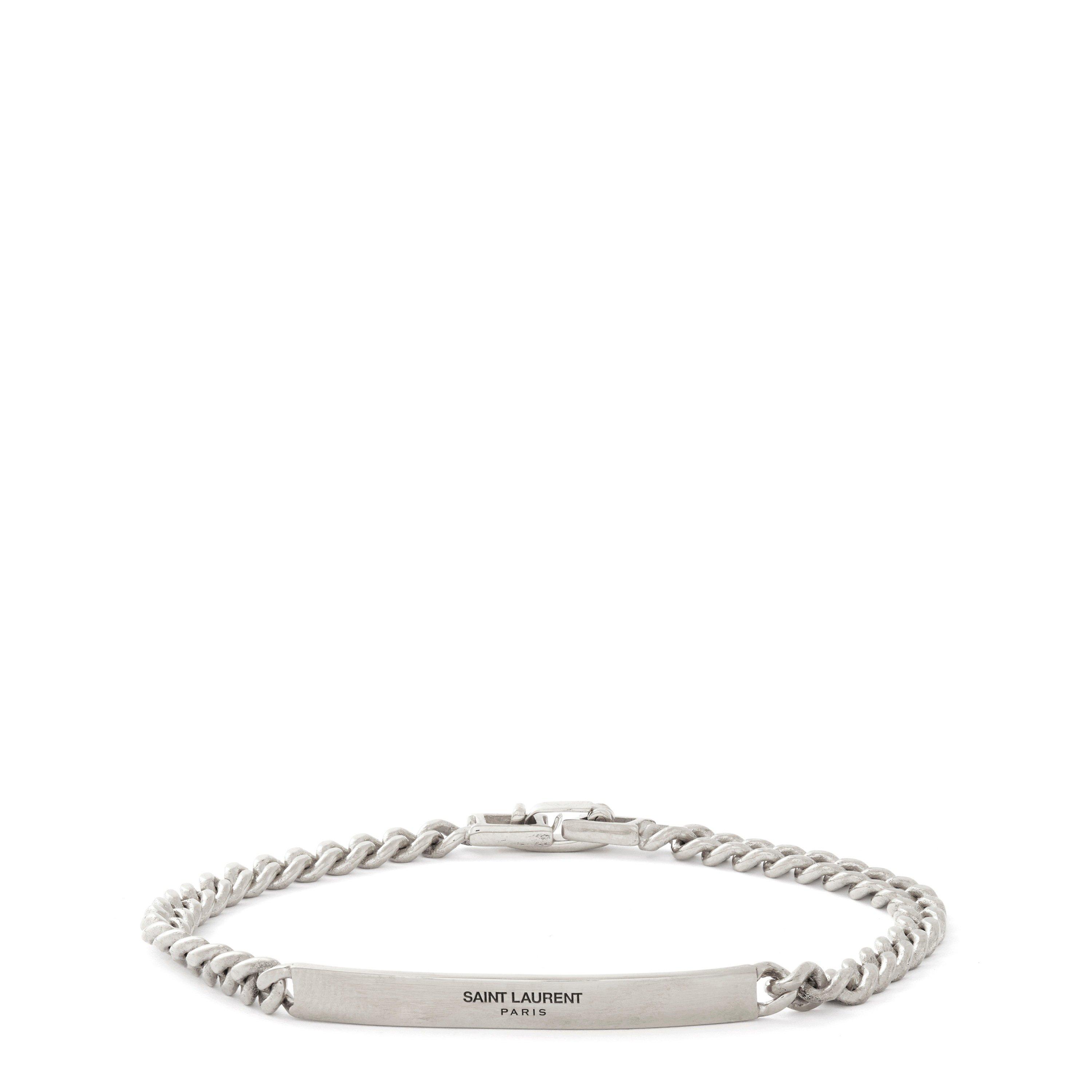 Silver 8126 - Saint Laurent - Baptism Chain Bracelet - 4