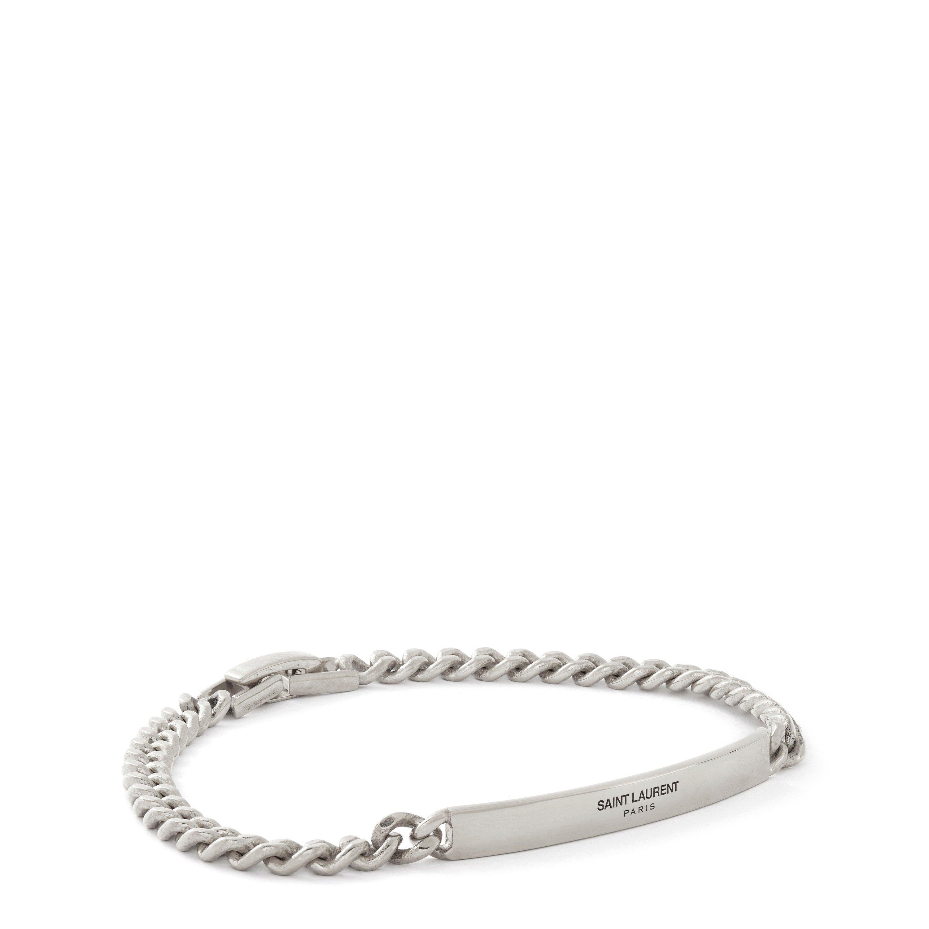 Silver 8126 - Saint Laurent - Baptism Chain Bracelet - 3