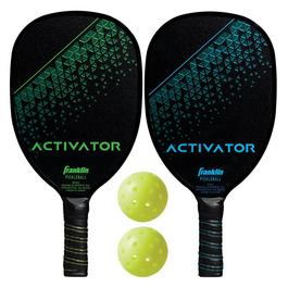 Franklin Sports Activator 2-Player Pickleball Paddle and Ball Set