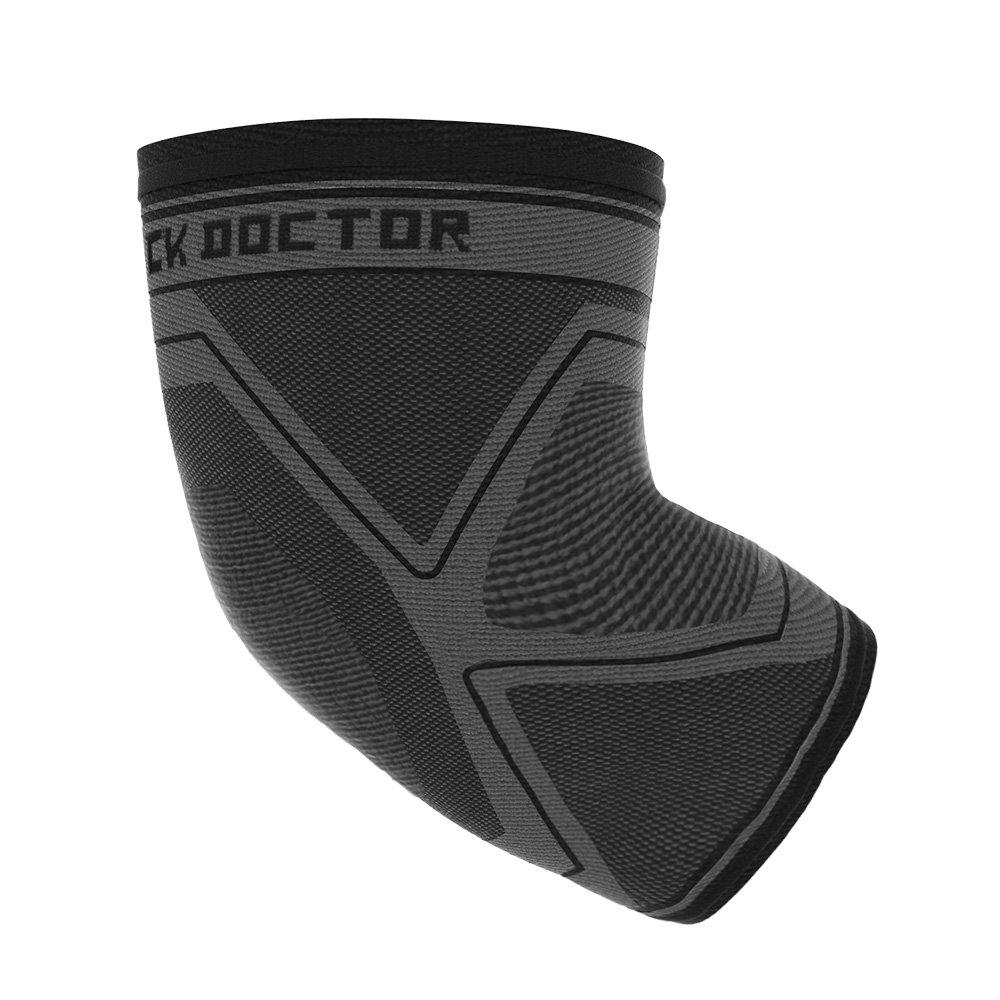 Zwart - Shock Doctor - Adults Compression Knitted Elbow Support