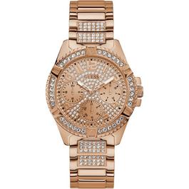 Guess Montre Quartz Analogique de Mode en Acier Inoxydable