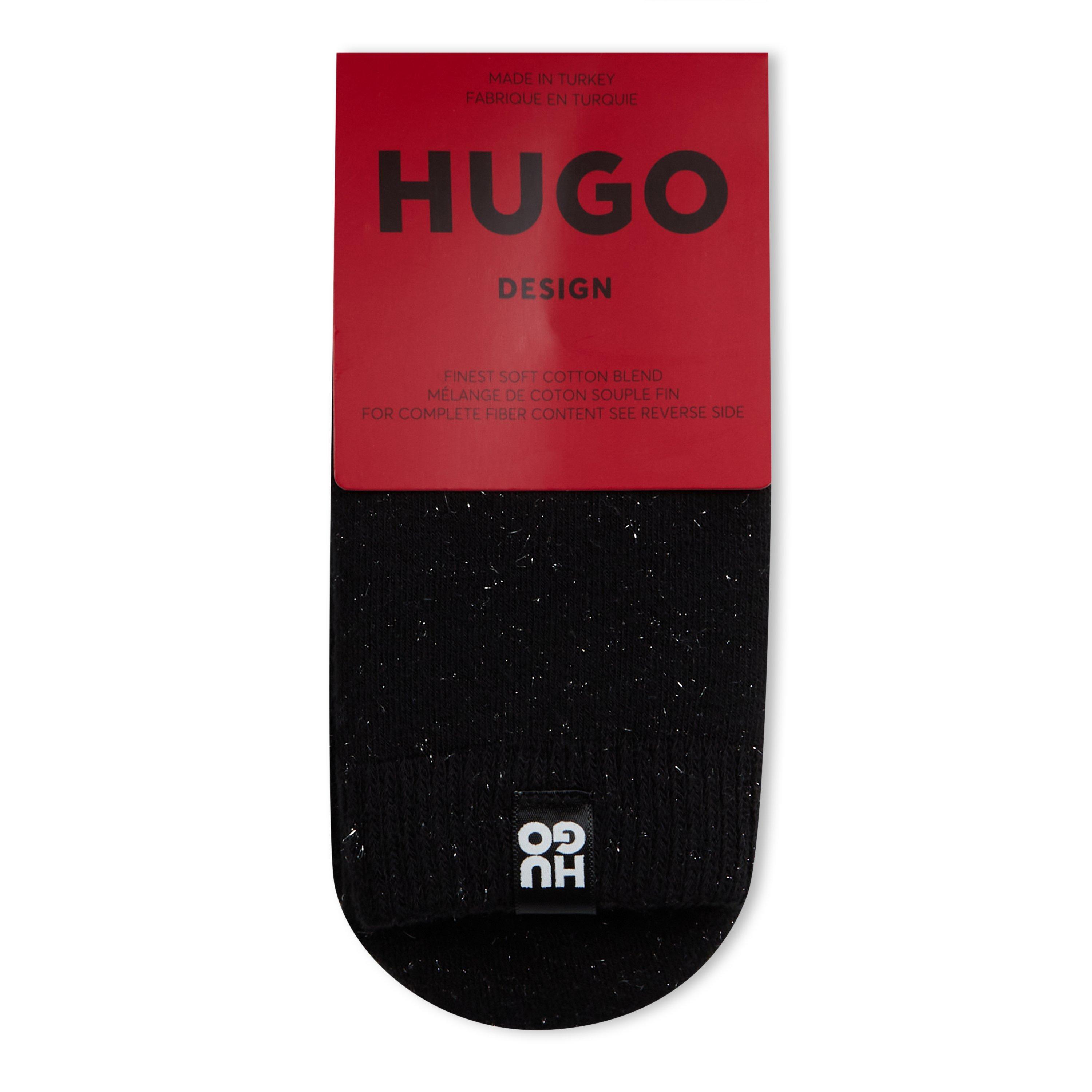 Black - Hugo - Women's Pack Fluffy Socks - 3
