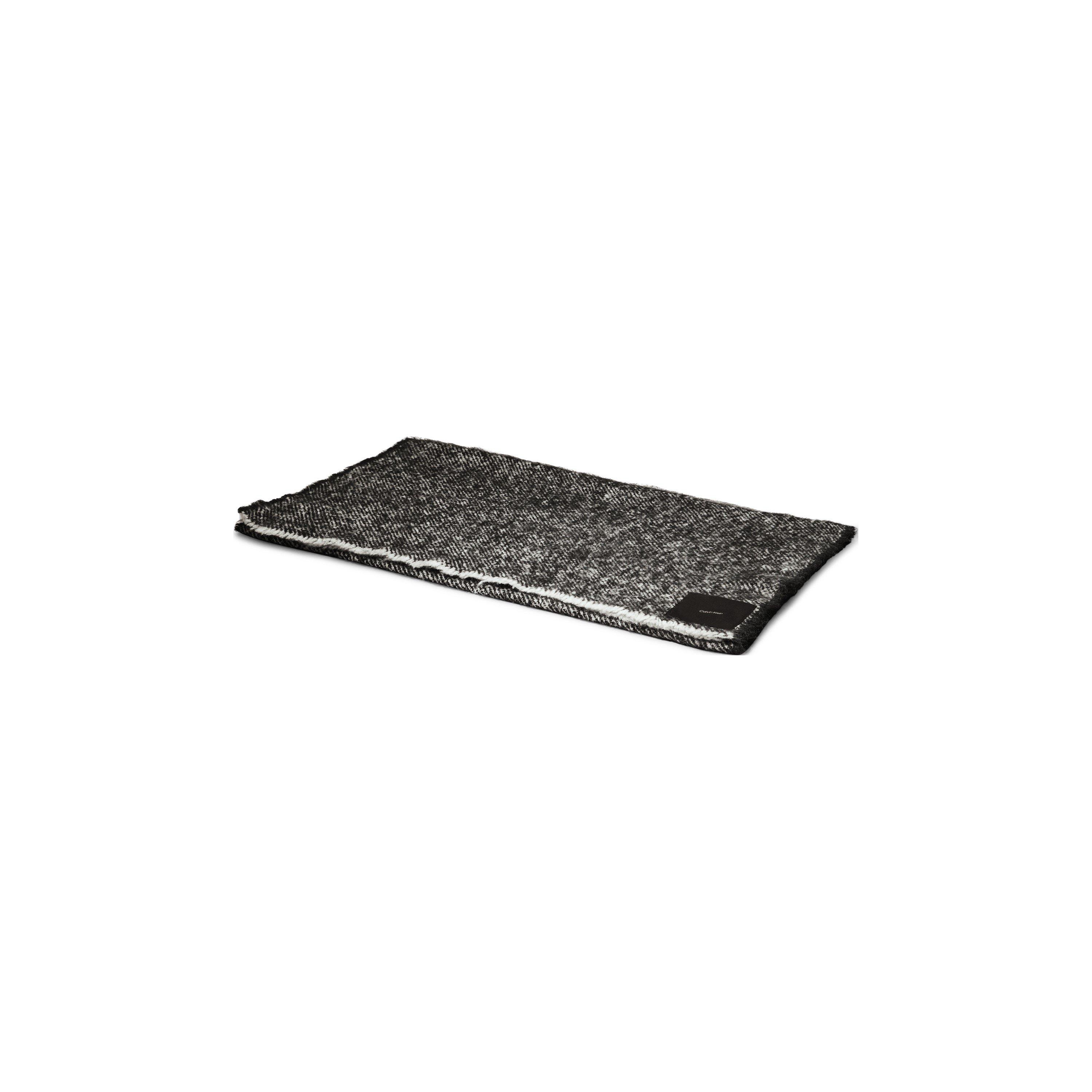 CK Black/White - Calvin Klein - CONCRETE WOOL BLANKET - 1