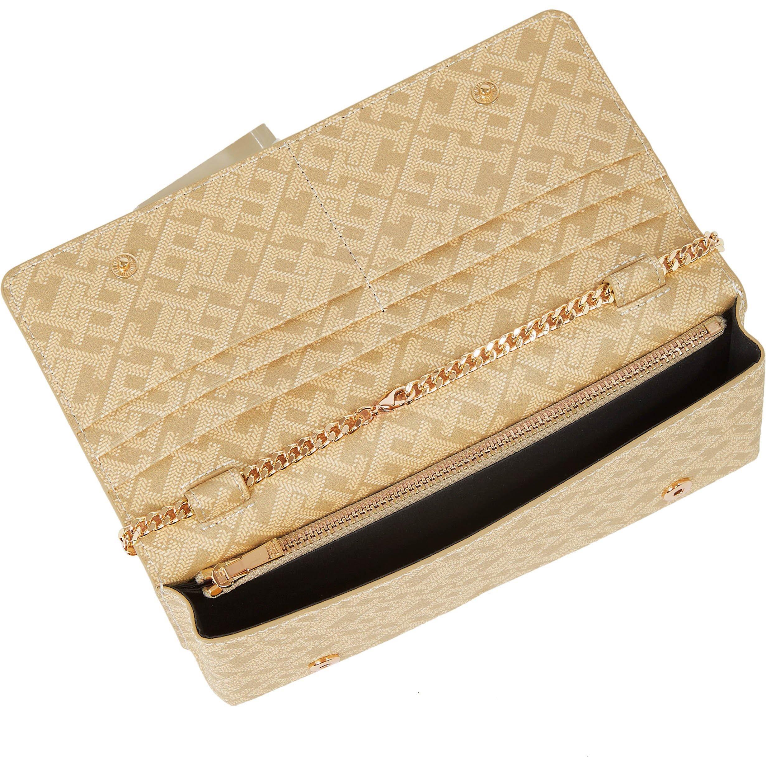 Beige - Tommy Hilfiger - Monogram Chain Bag - 4