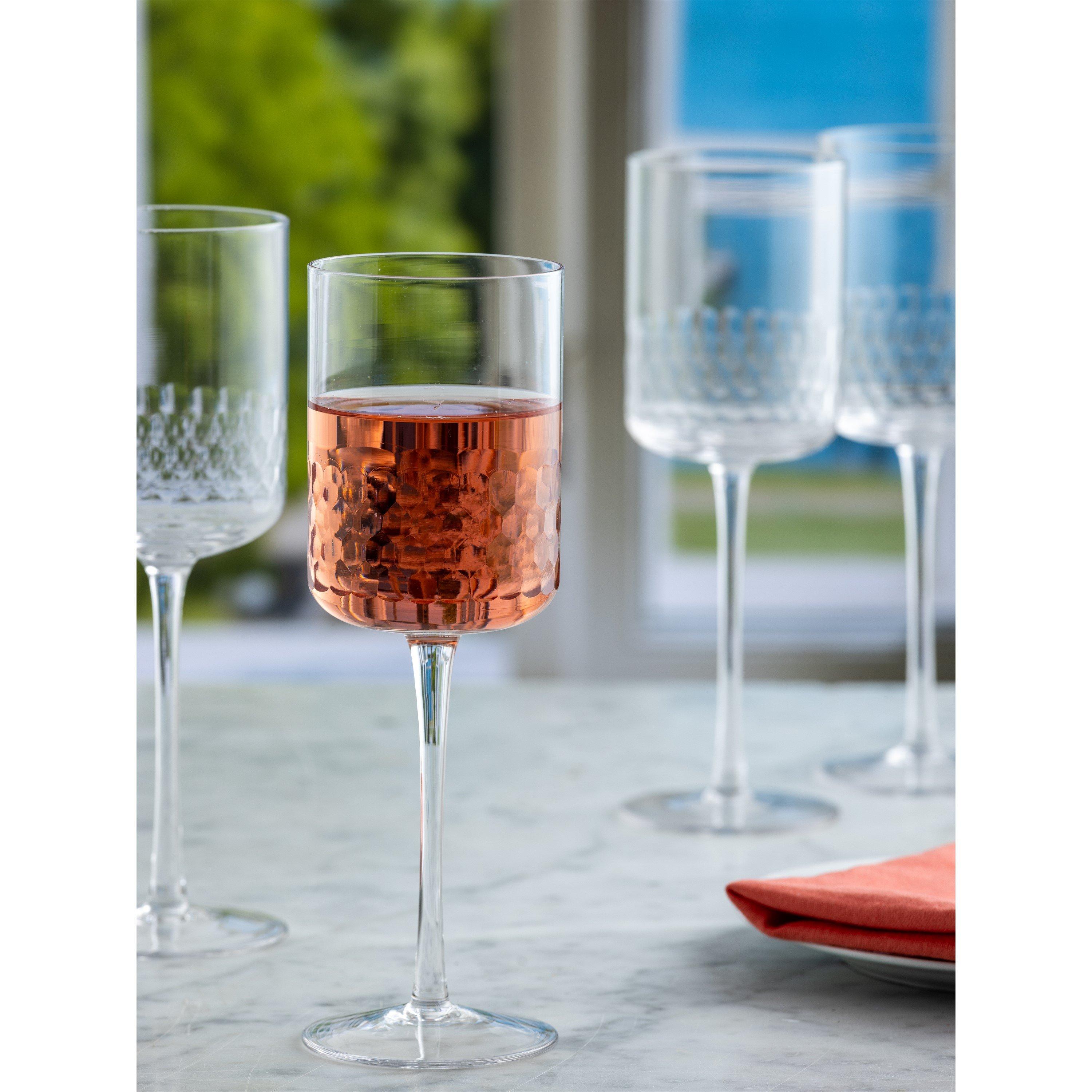 Clear - Ravenhead - Pisa Wine Glasses x2 - 1