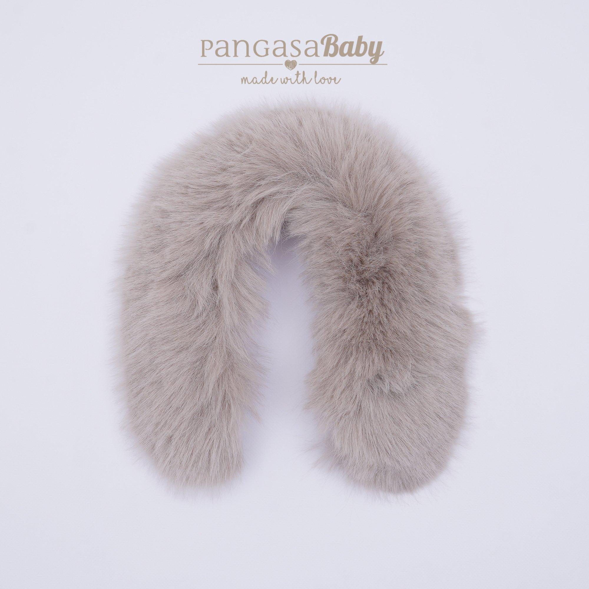4_Camel - Pangasa - Kids' Soft-Touch Faux Fur Scarves