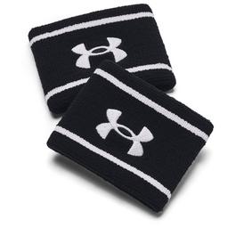 Under Armour Striped Terrycloth Logo Wristbands Mens