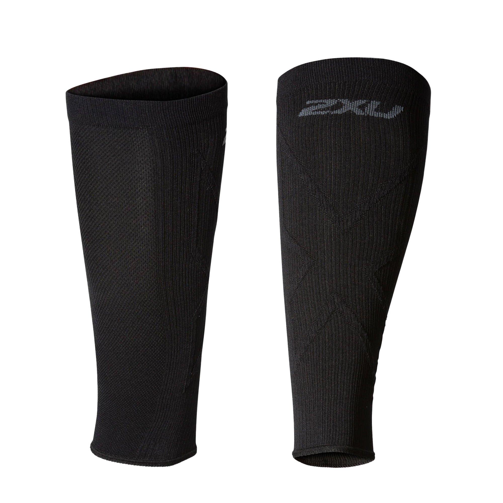 Black/Black - 2XU - X Compression Calf Sleeves - 1