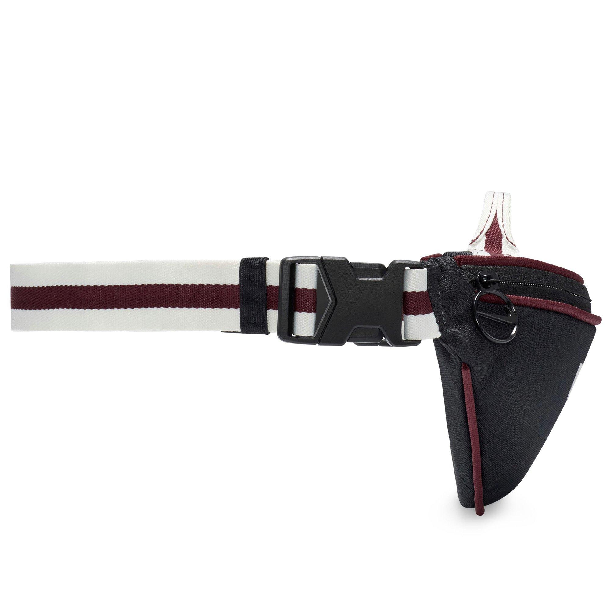 Blk/Sail/Maroon - Nike - Heritage Retro Fanny Waist Pack - 3
