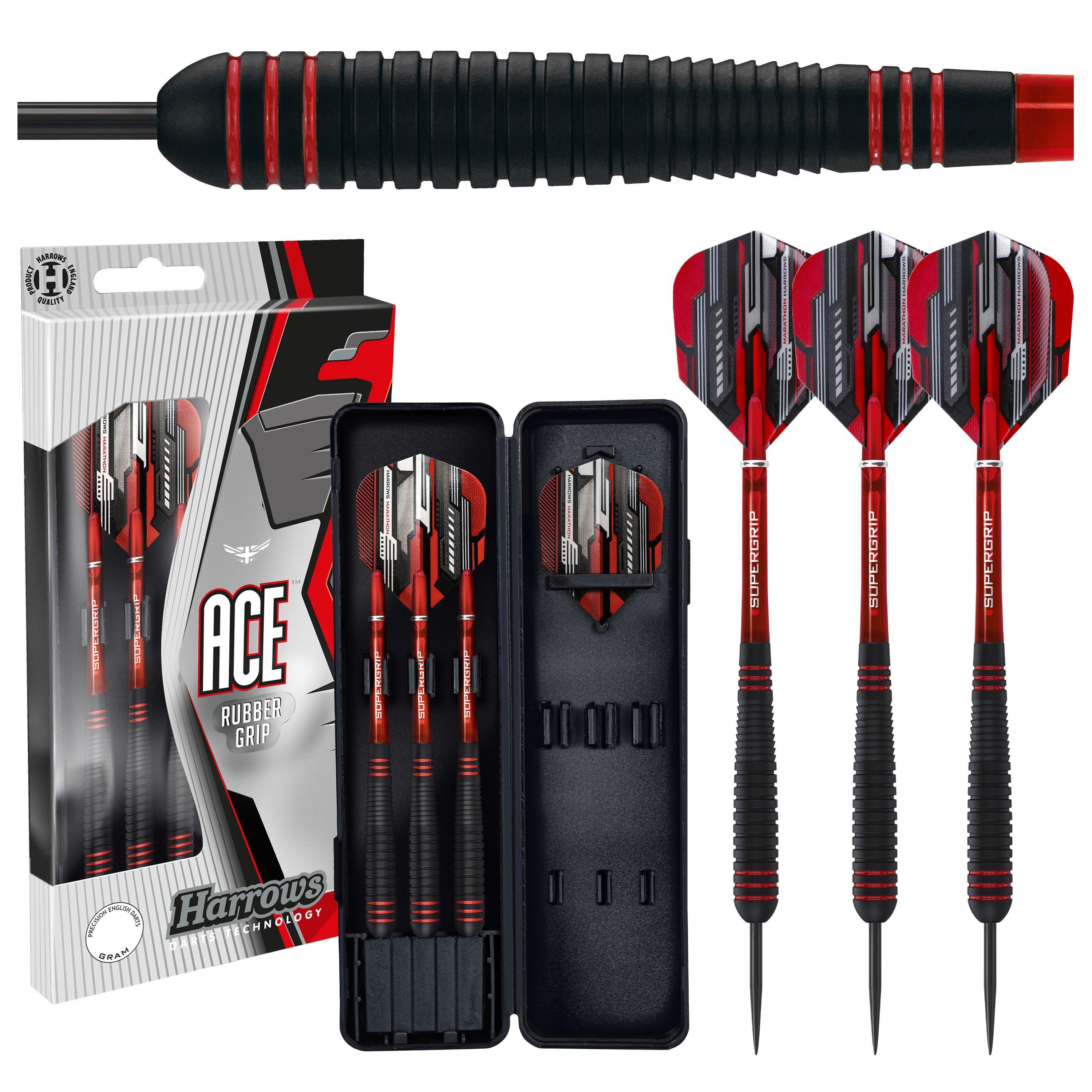 Zwart/Rood - Harrows Darts - Ace Darts - 1