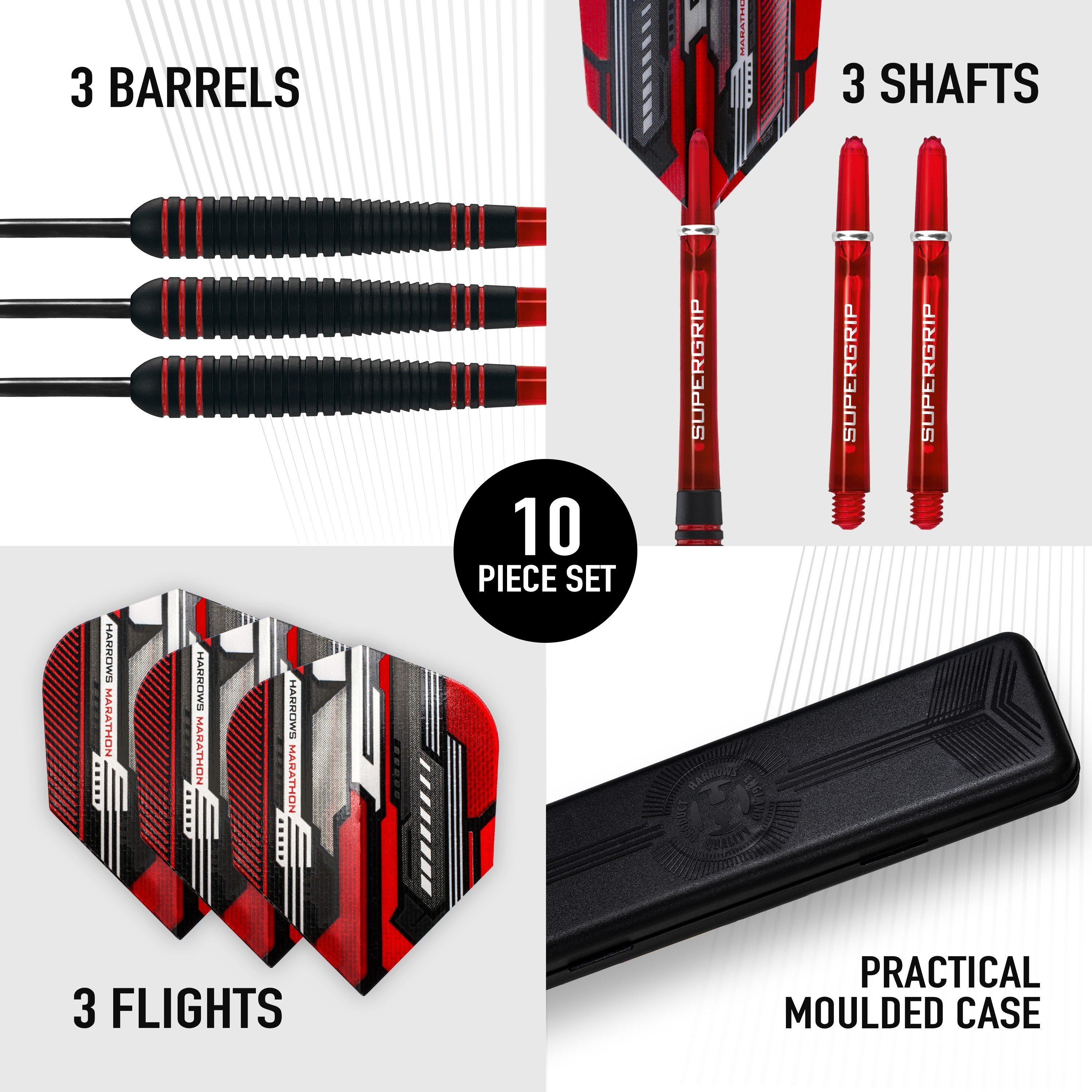 Zwart/Rood - Harrows Darts - Ace Darts - 2