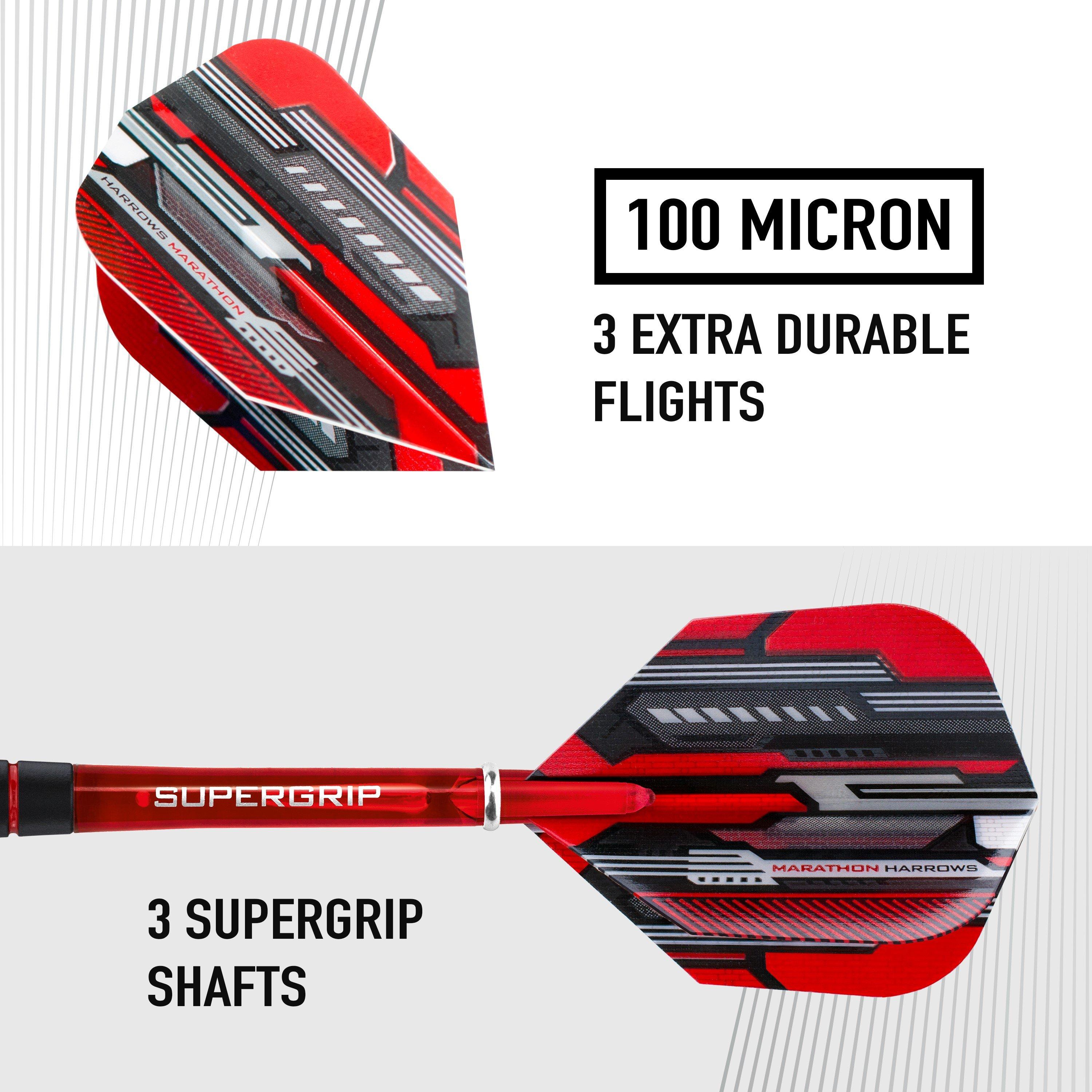 Zwart/Rood - Harrows Darts - Ace Darts - 4