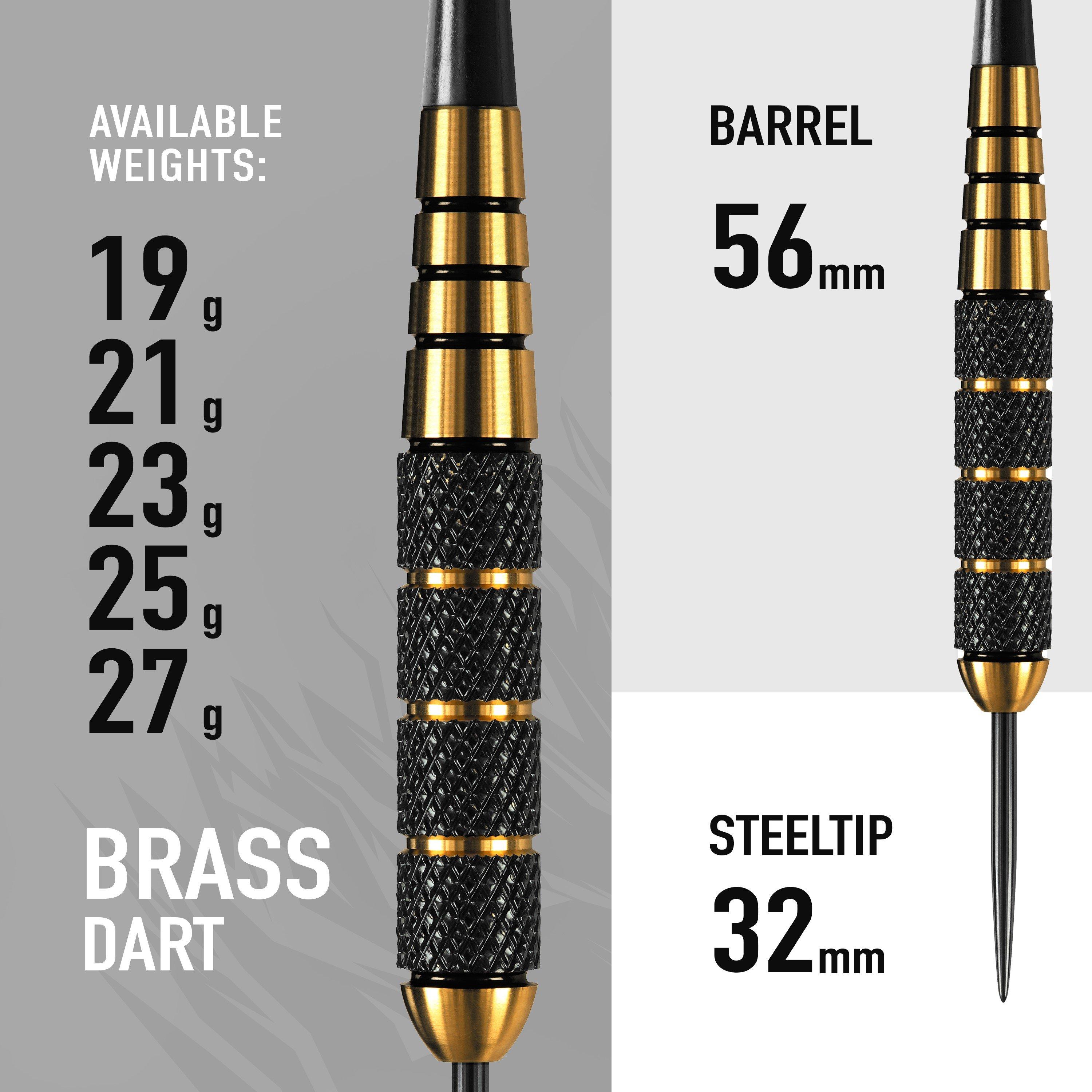 Gold/Black - Harrows Darts - Voodoo Darts - 3