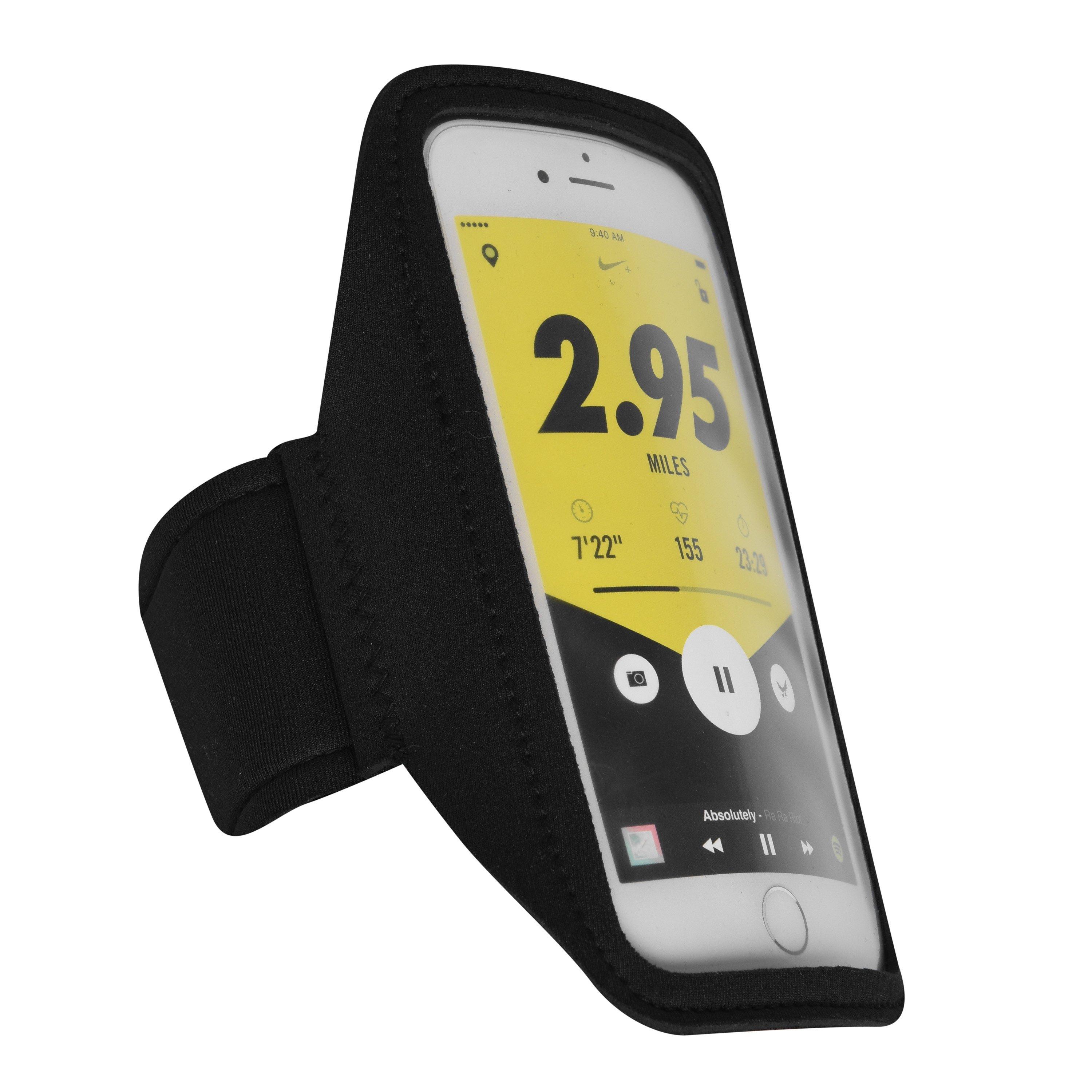 Zwart/Zilver - Nike - Lean Arm Band - 2