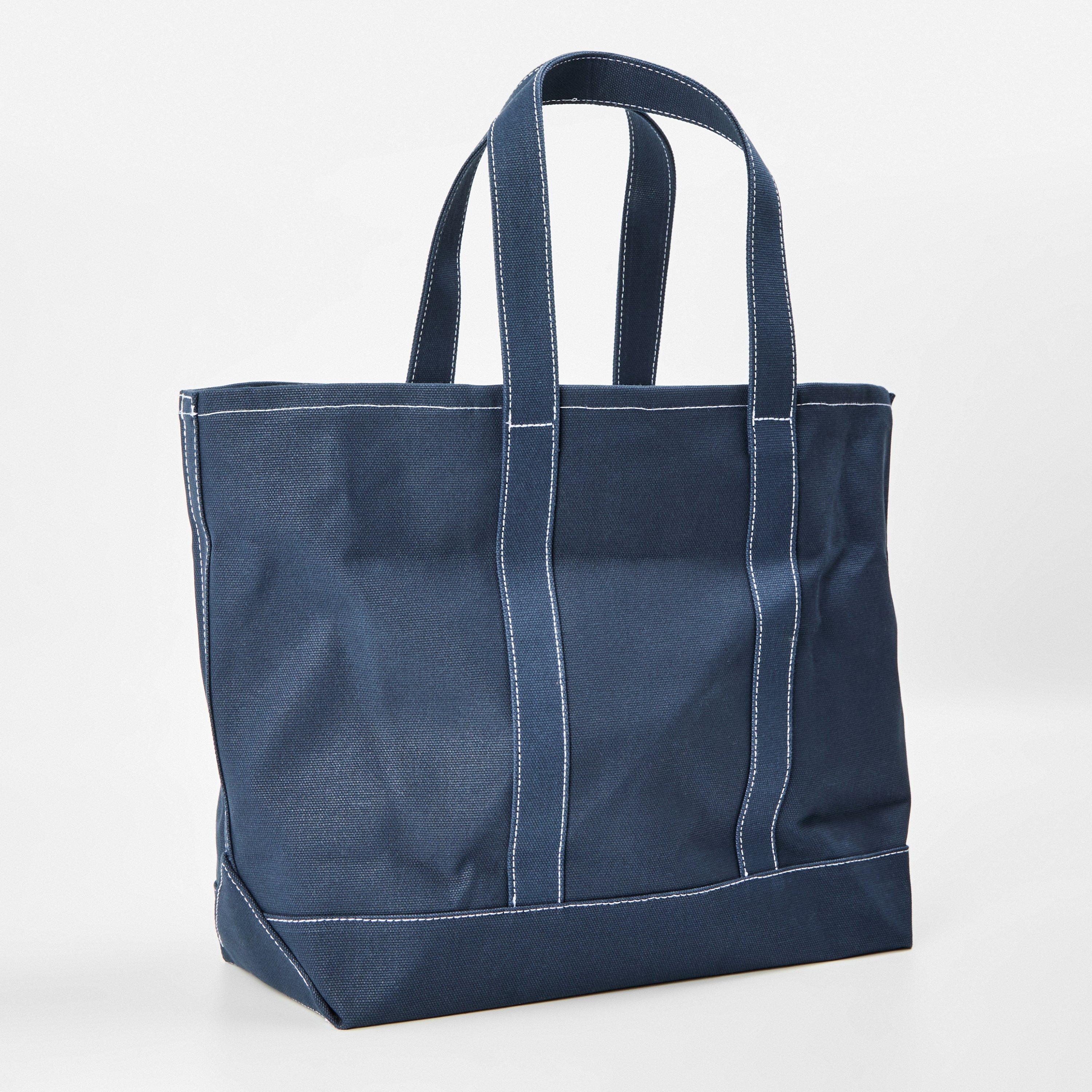 Navy White - Sporty and Rich - Women's Vendome Tote Bags - 2