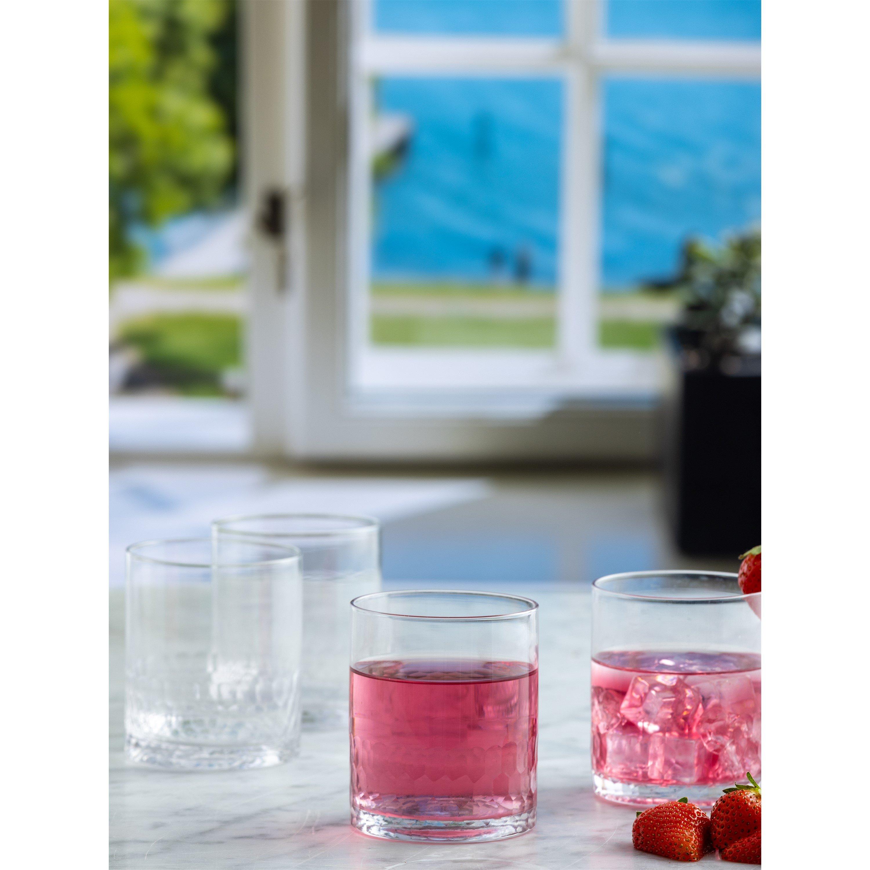 Ravenhead  Pisa Mixer Glass X2 - Clear - 37cl