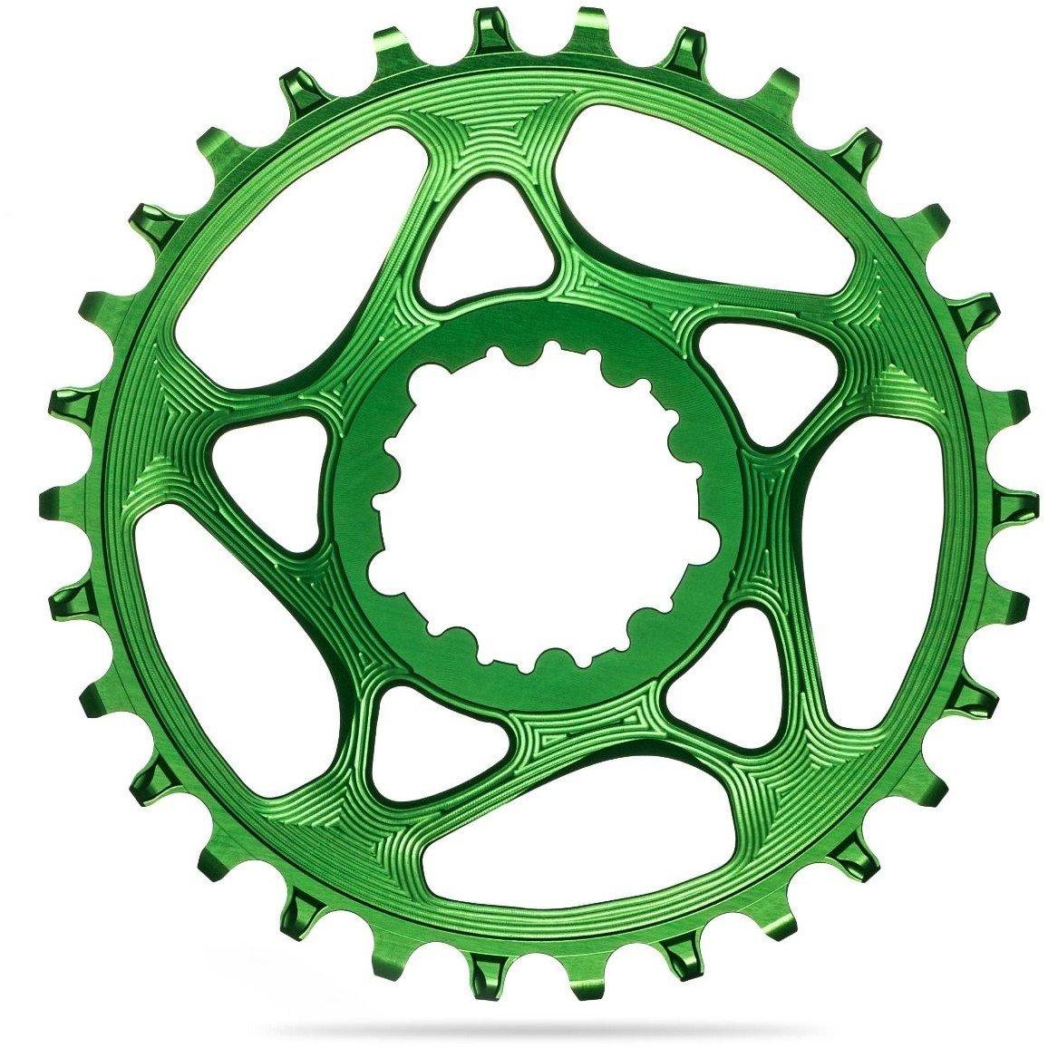 Green - absoluteBlack - Round Sram Direct Mount Boost chainring N/W, GREEN