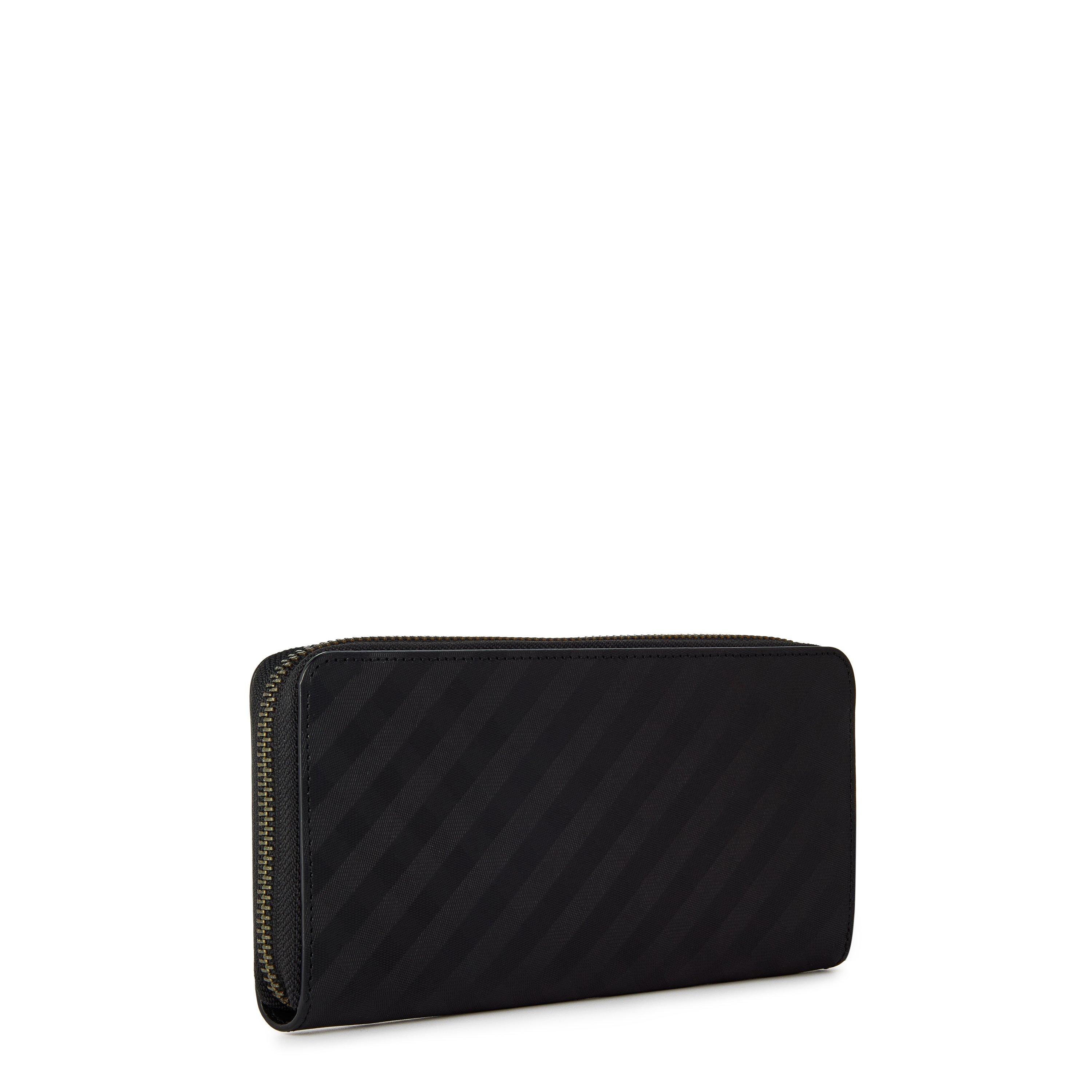 Black - Vivienne Westwood - Men's Debbie Saturn Orb Zip Around Purse - 2