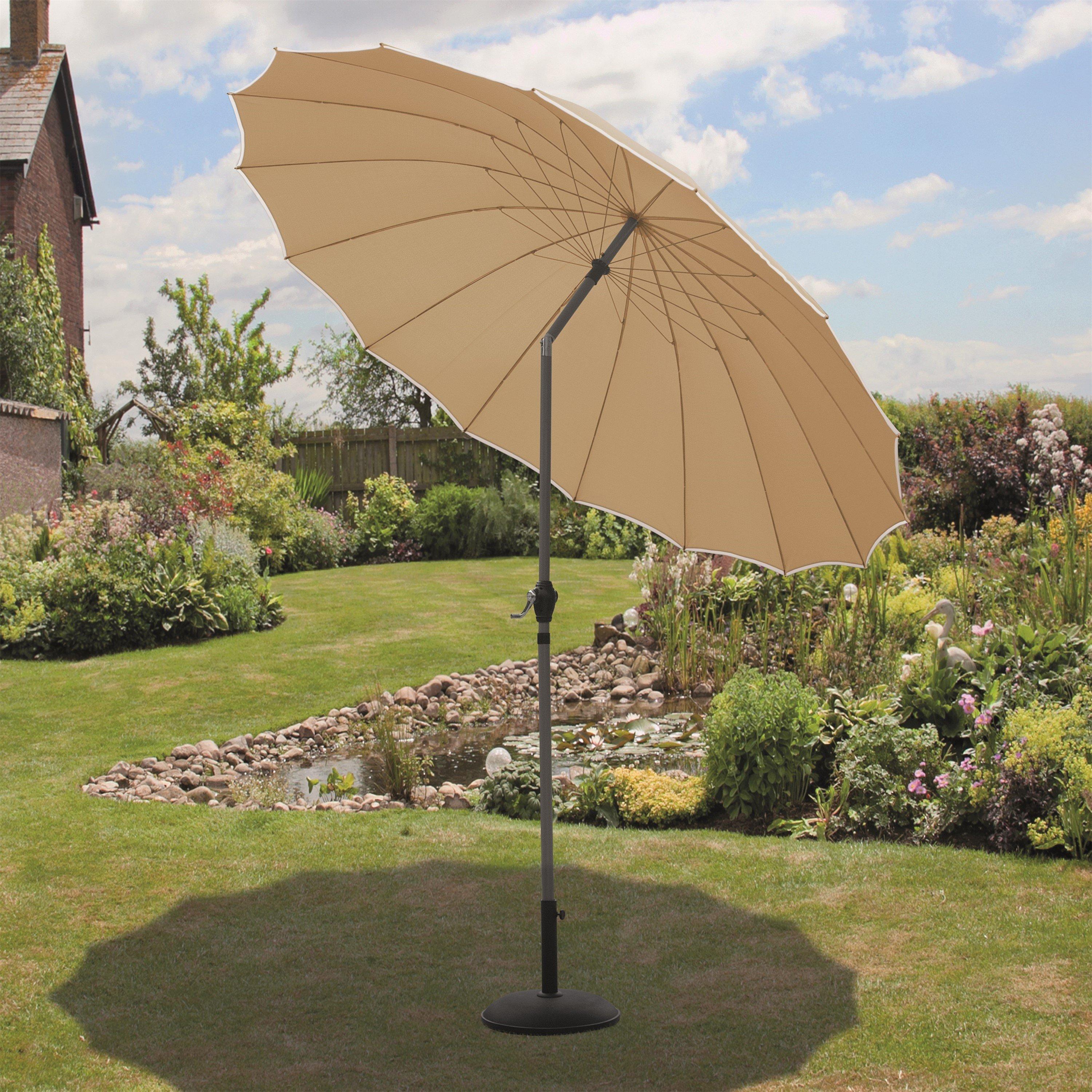 Ecru - Suntime - 2.7m Shanghai Garden Parasol