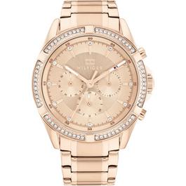 Tommy Hilfiger carnation gold IP Womens watch