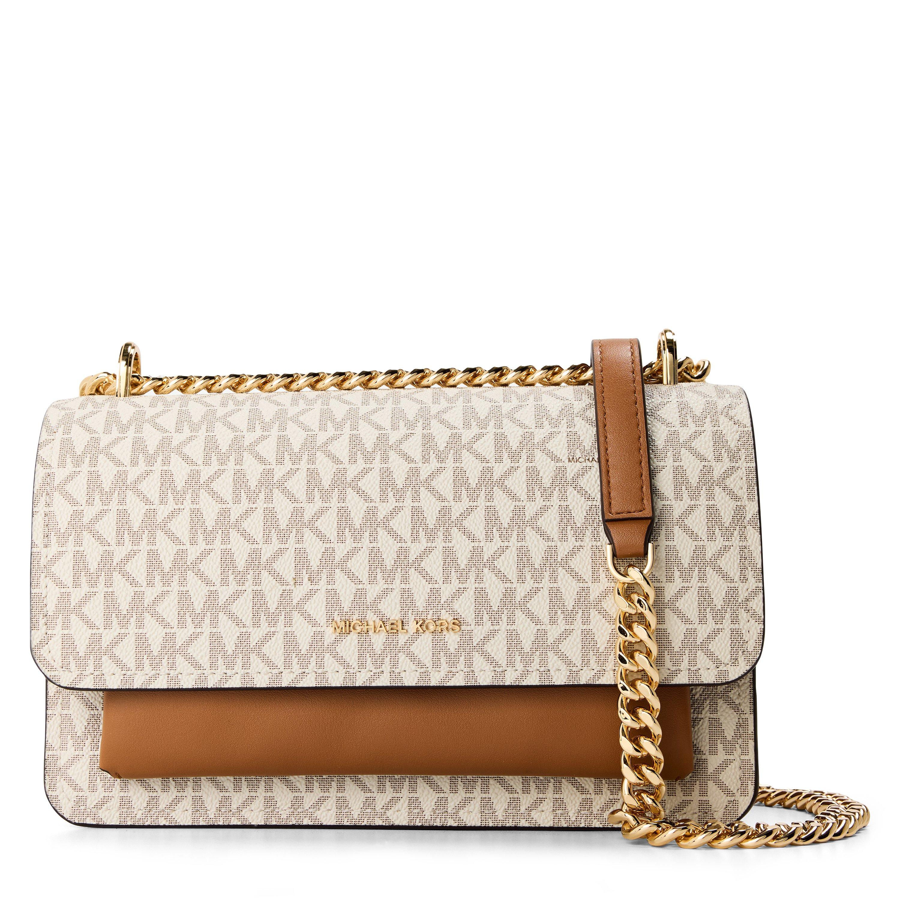 MICHAEL Michael Kors Women's MMK Claire Cross Body Bags - Vanilla/Acrn*
