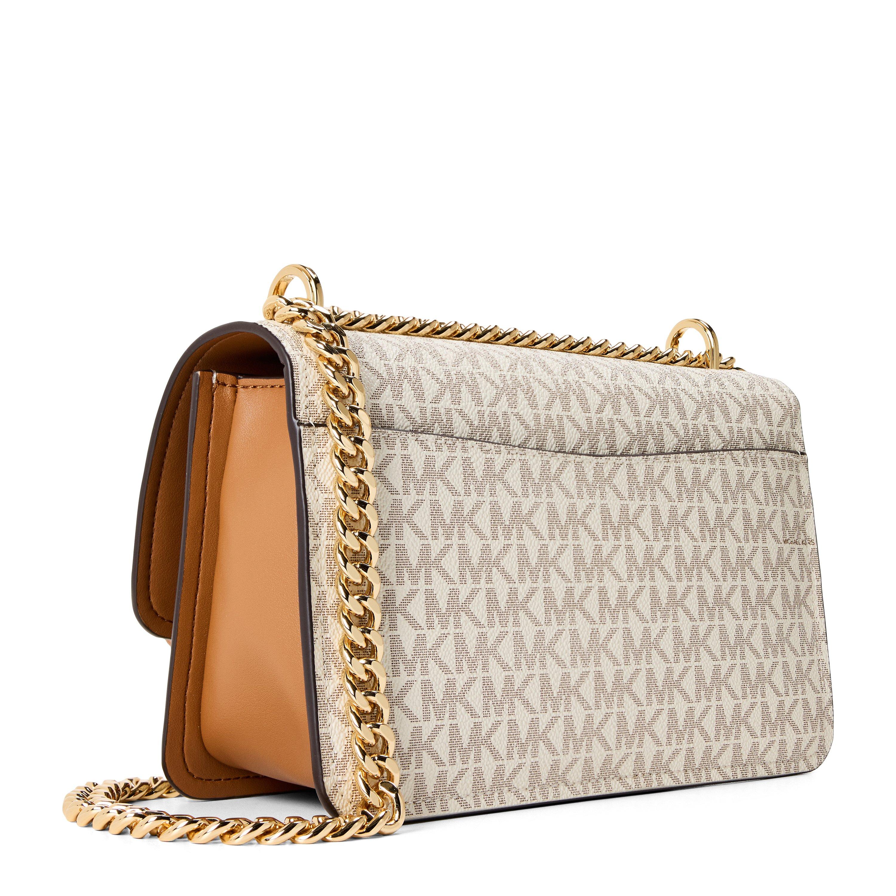 Vanilla/Acrn* - MICHAEL Michael Kors - Women's MMK Claire Cross Body Bags - 2