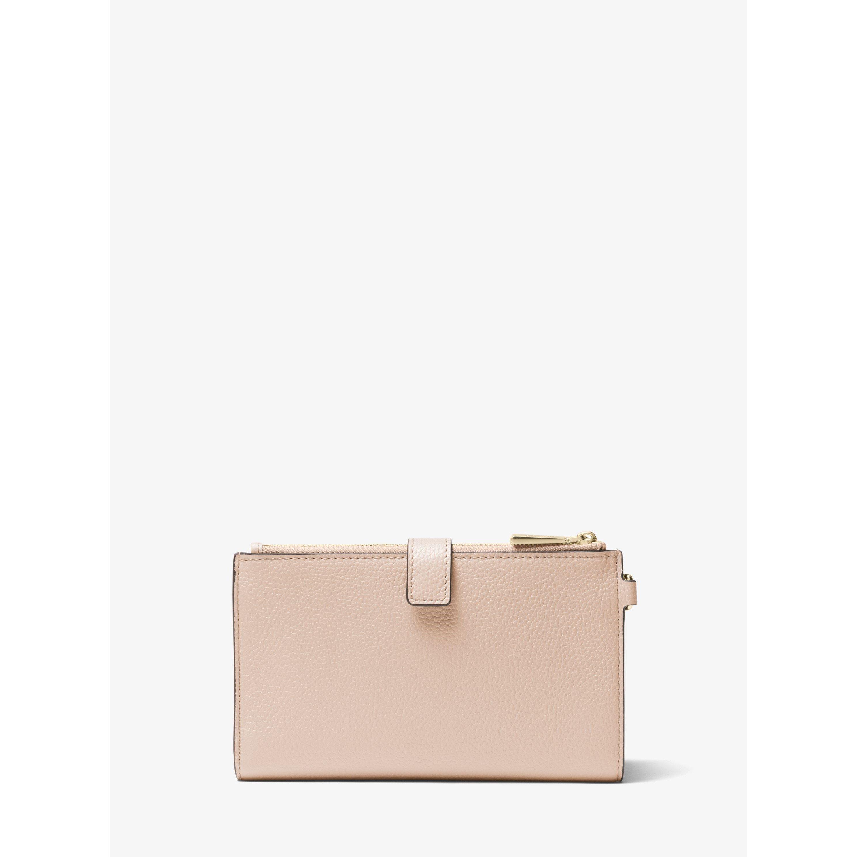 SOFT PINK - MICHAEL Michael Kors - Women's Double Zip Wristlet Wallet on Chain - 4