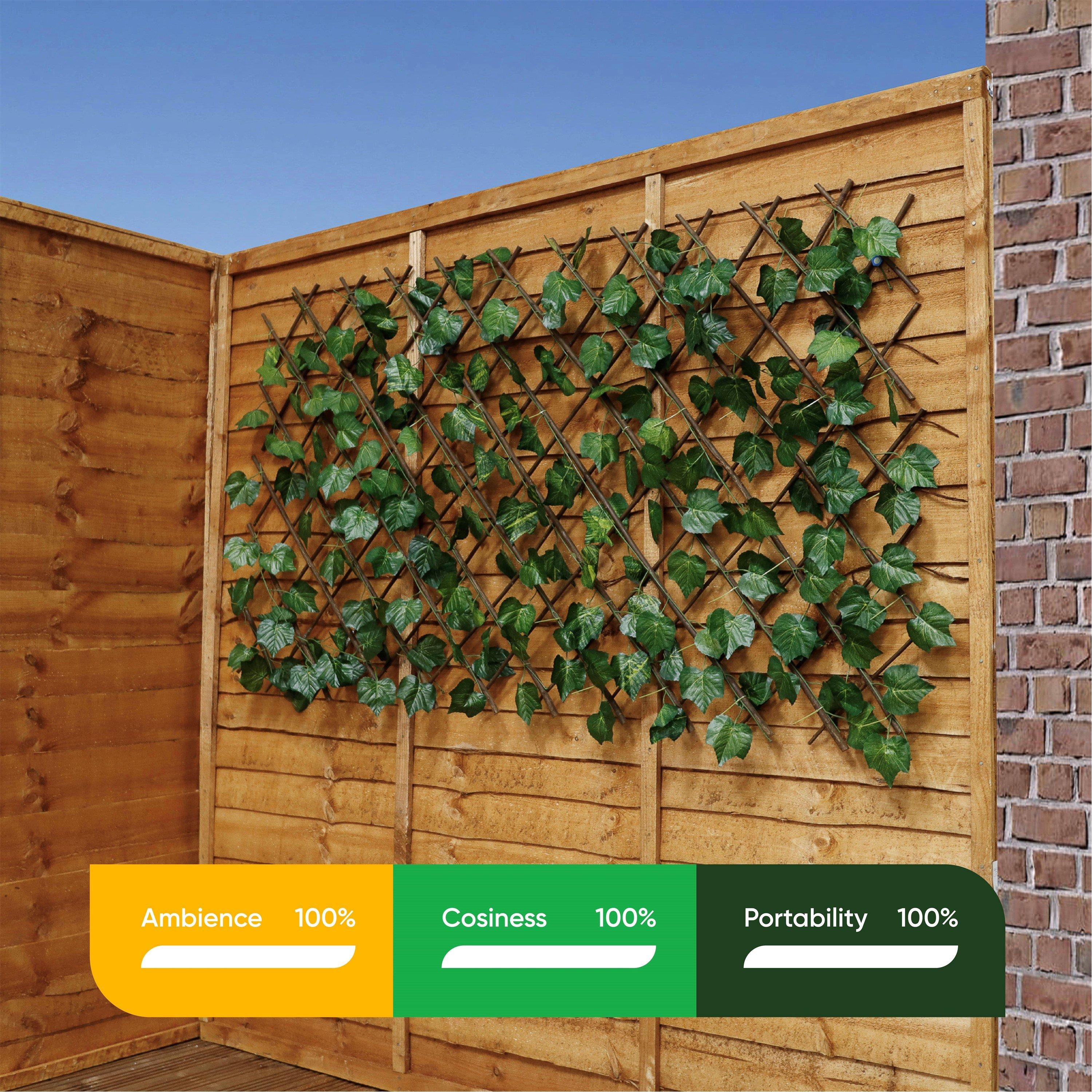 Green - Streetwize - Trellis With Solar Lights - 3