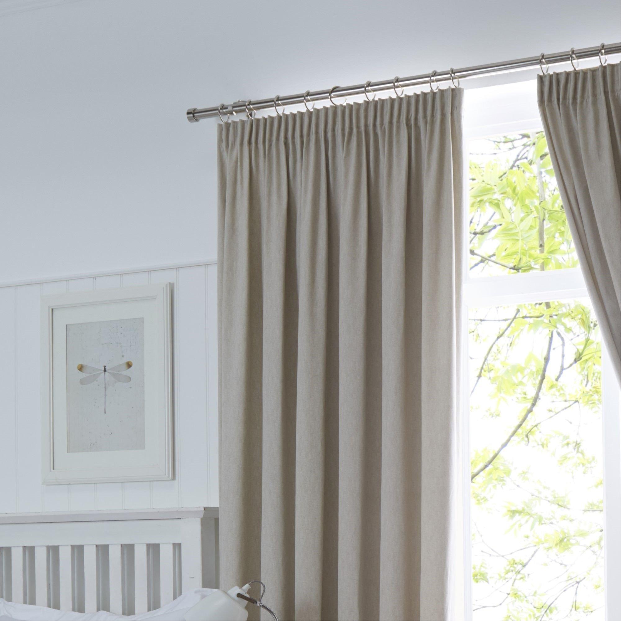 Natural - Fusion - Dijon Blackout Thermally Insulated Curtains - 2