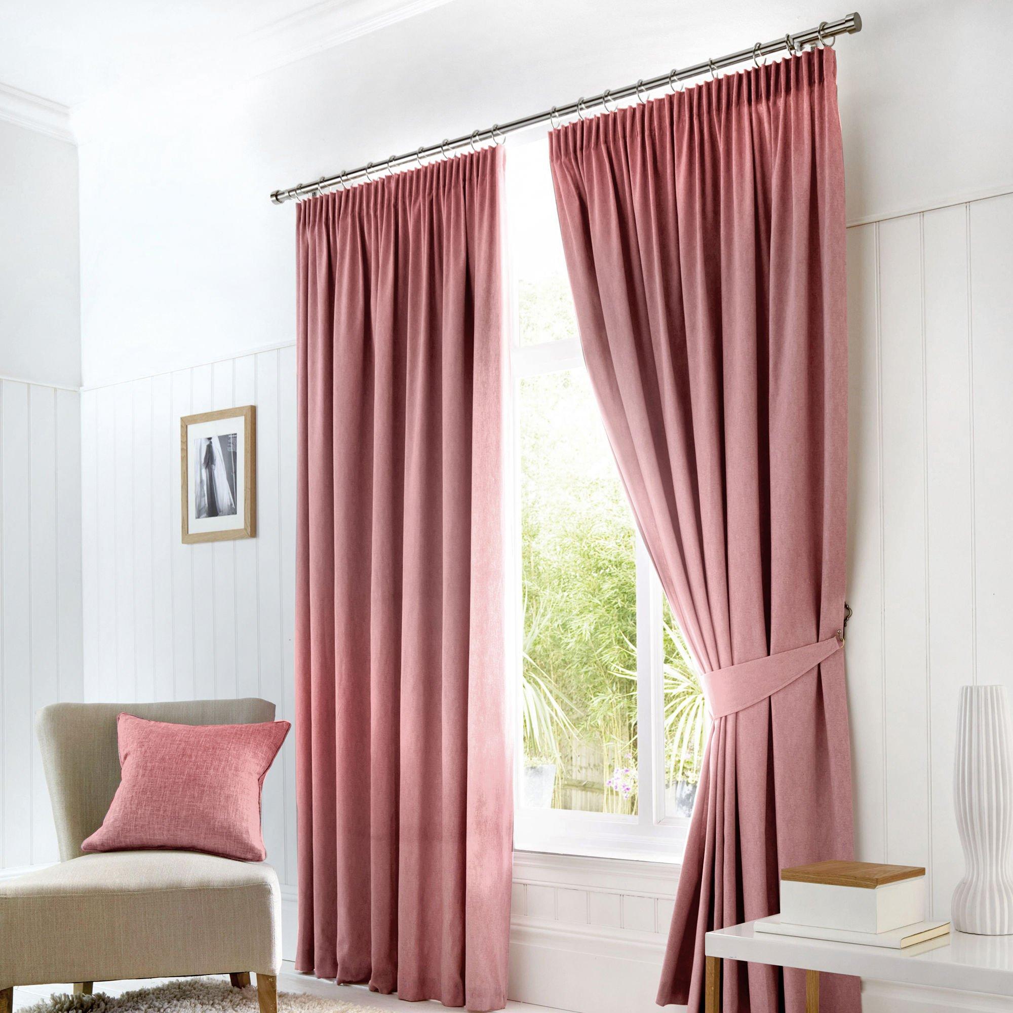 Blush - Fusion - Dijon Blackout Thermally Insulated Curtains - 1