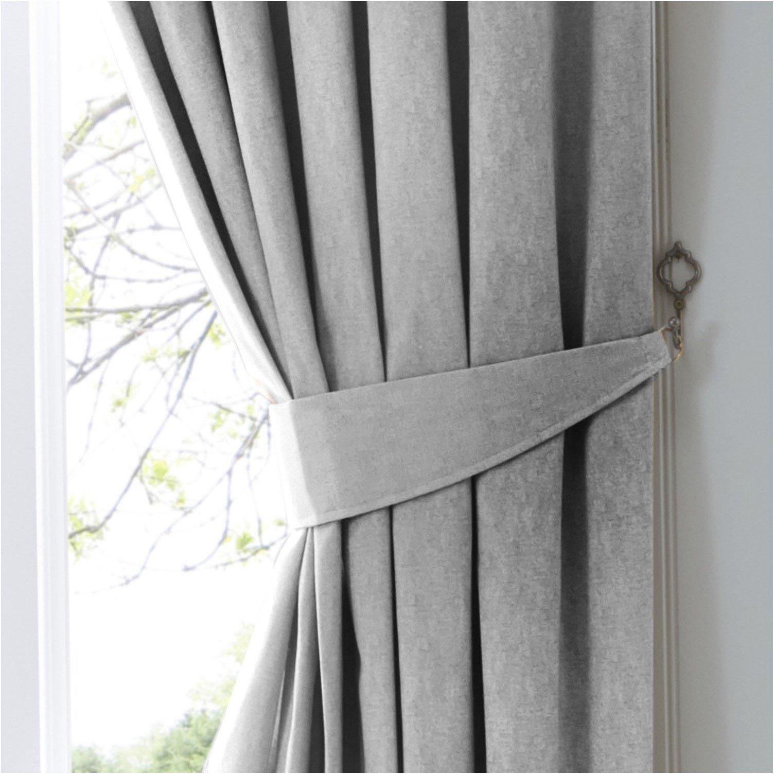Silver - Fusion - Dijon Blackout Thermally Insulated Curtains - 3