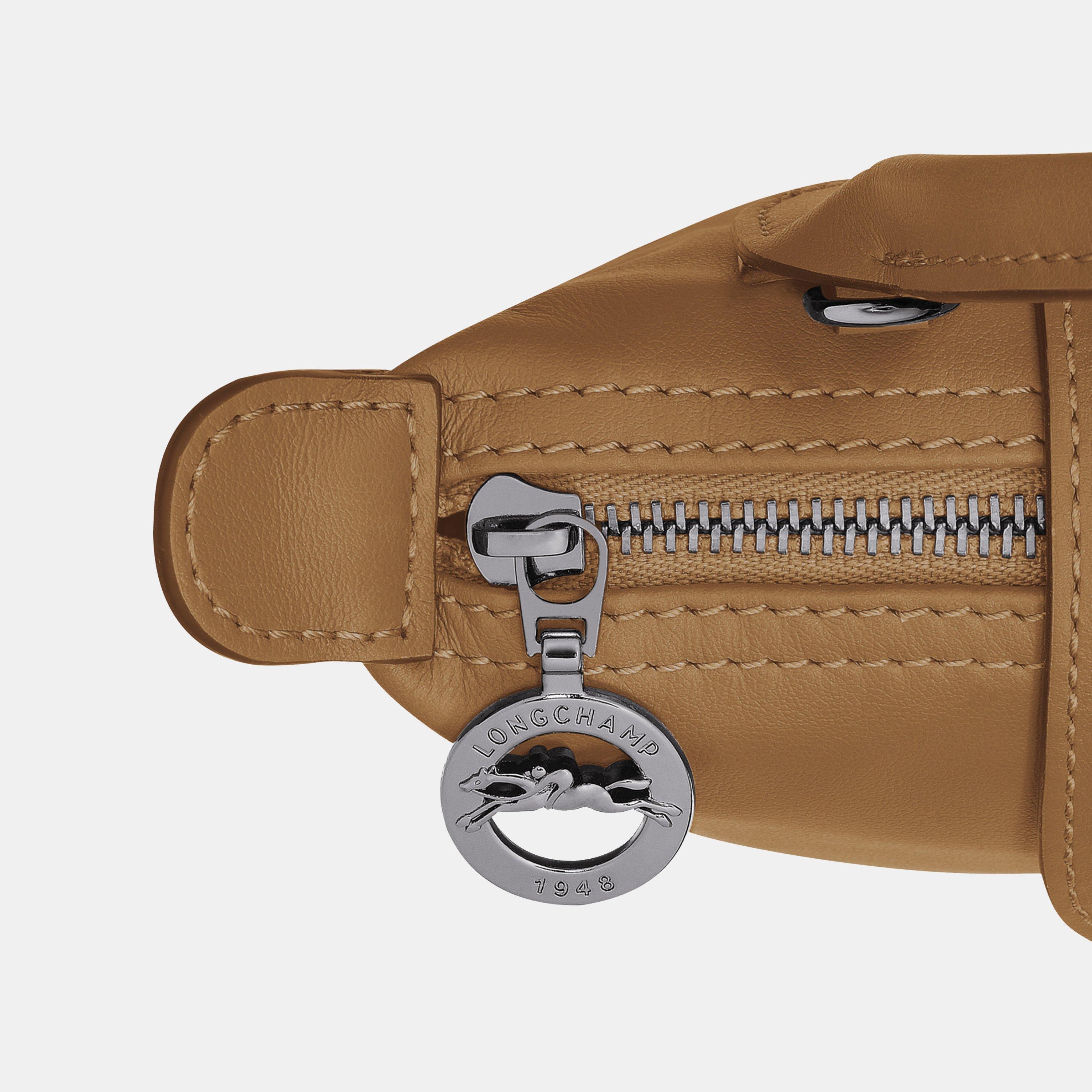 Tobacco - Longchamp - Women's Logo Pochette Xs Le Pliage Handbag - 5