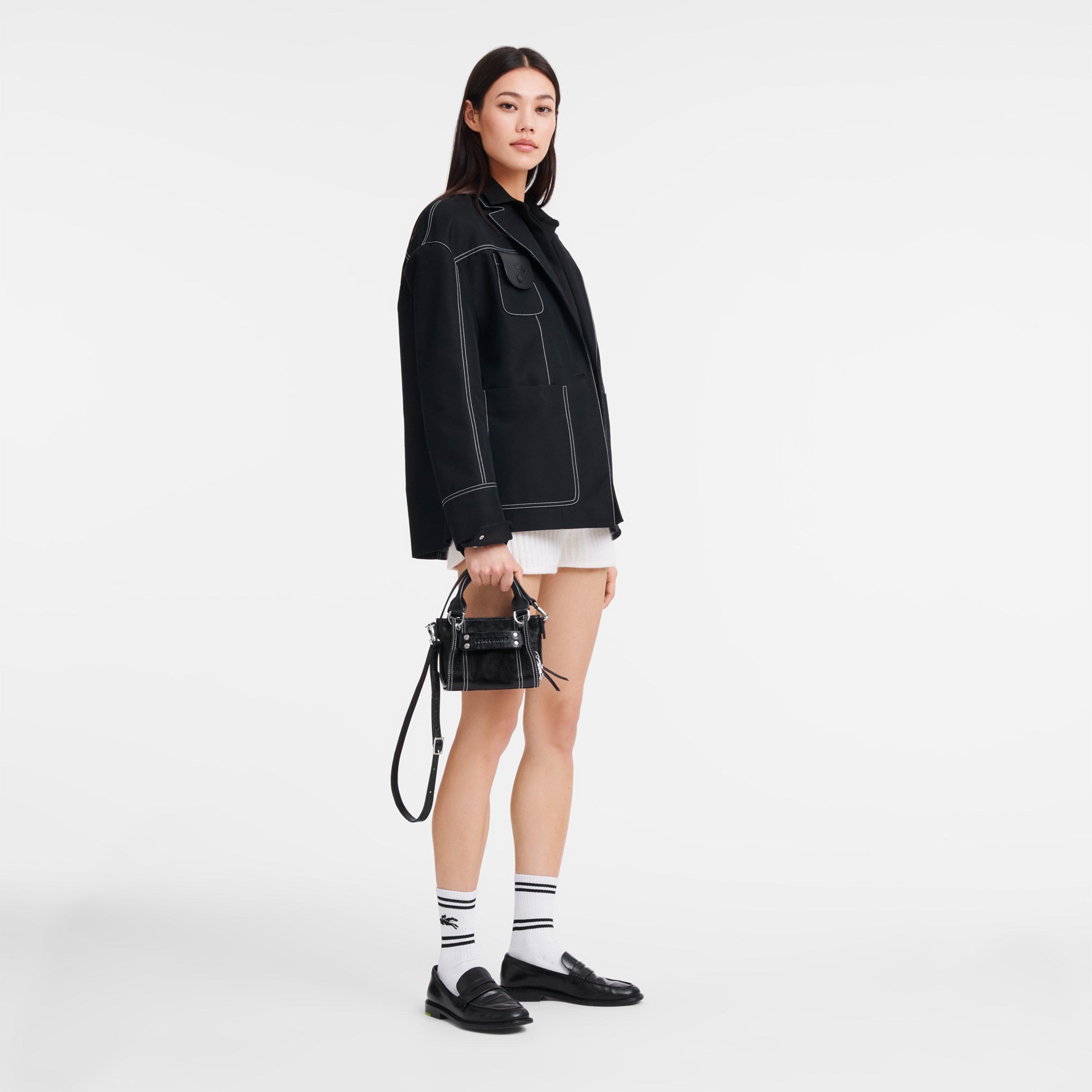 Noir - Longchamp - 3d Nighty Extra Small Cross Body Bag - 2