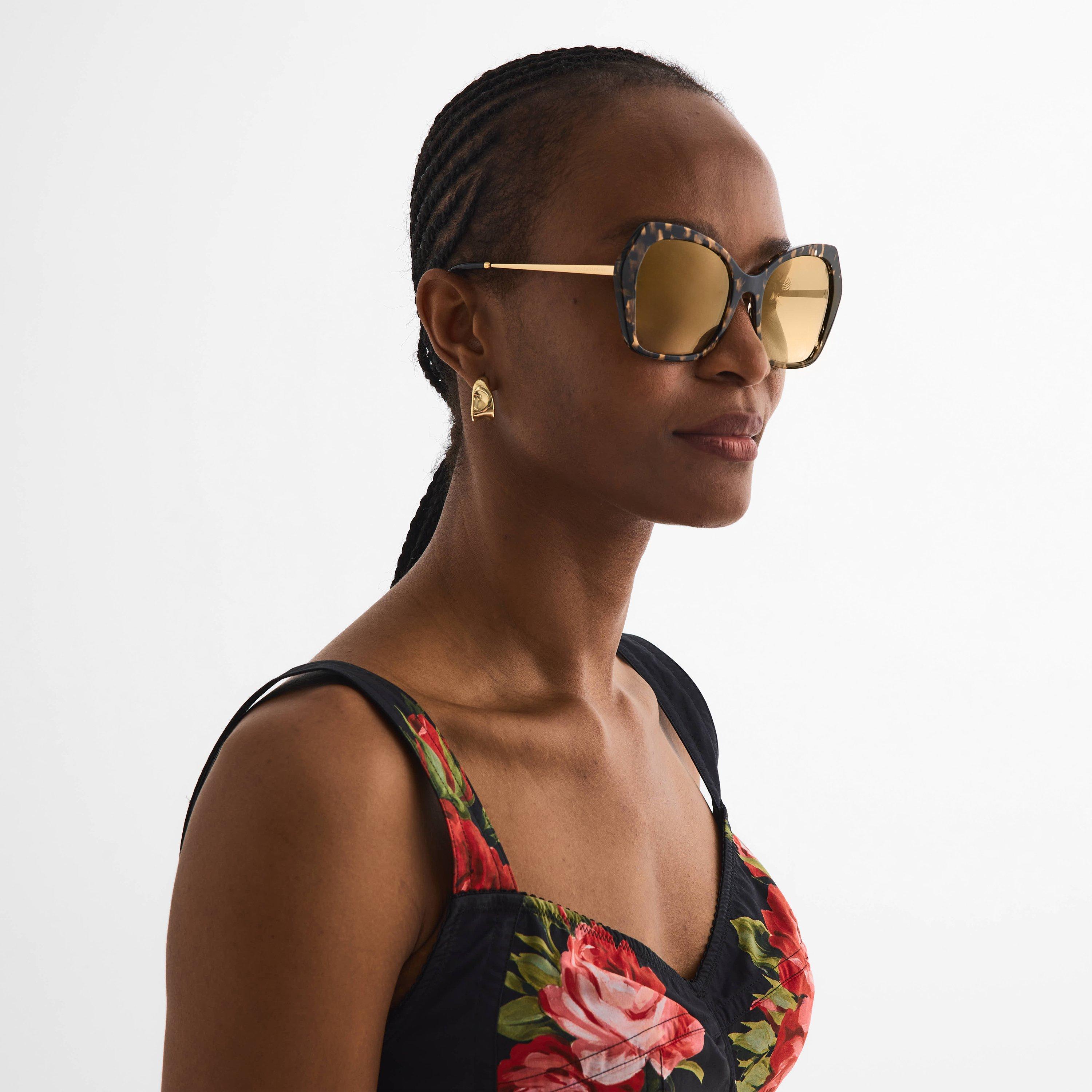 Tortoise - Dolce and Gabbana - Adults Square Sunglasses - 3