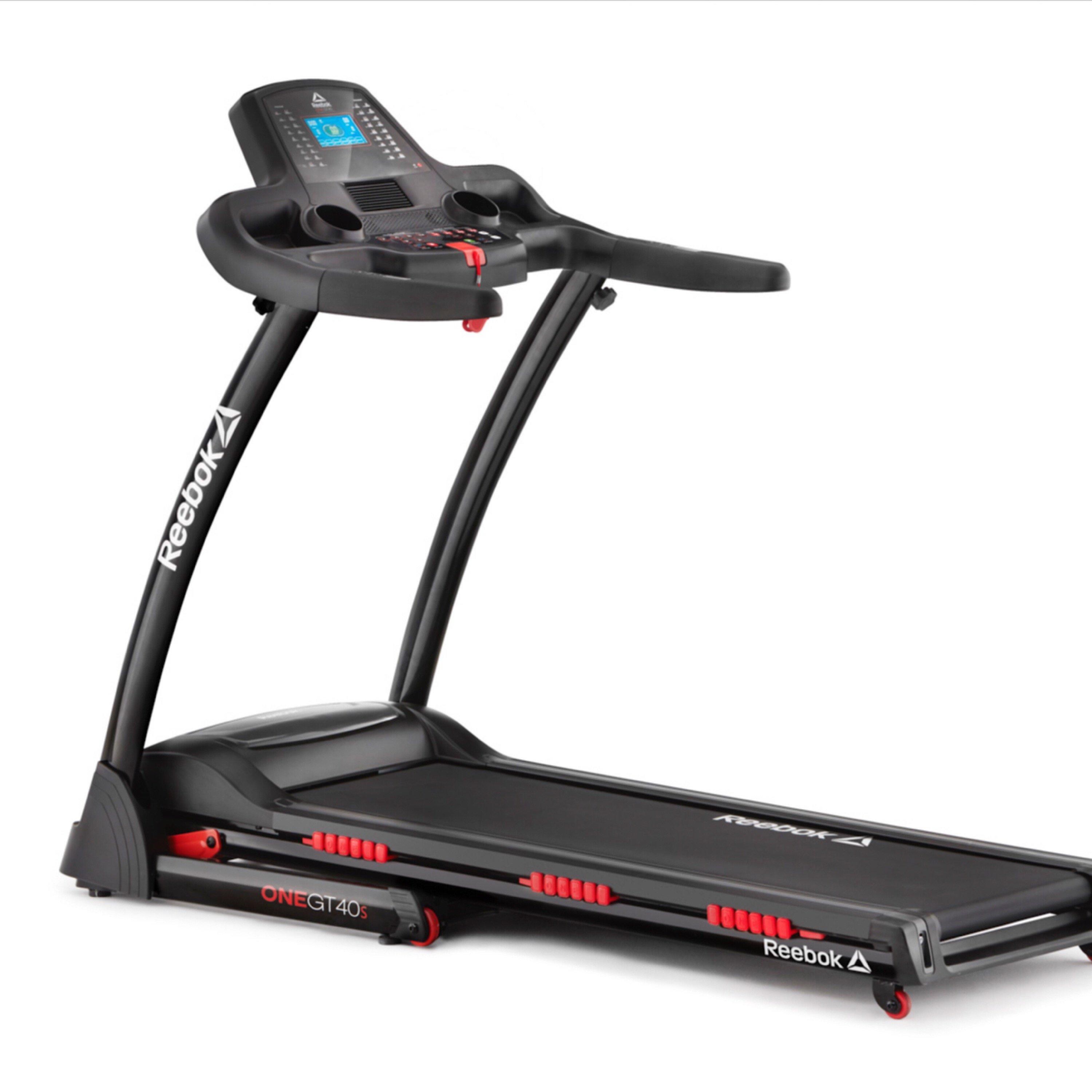 Black - Reebok - GT40 S Treadmill Adults - 1