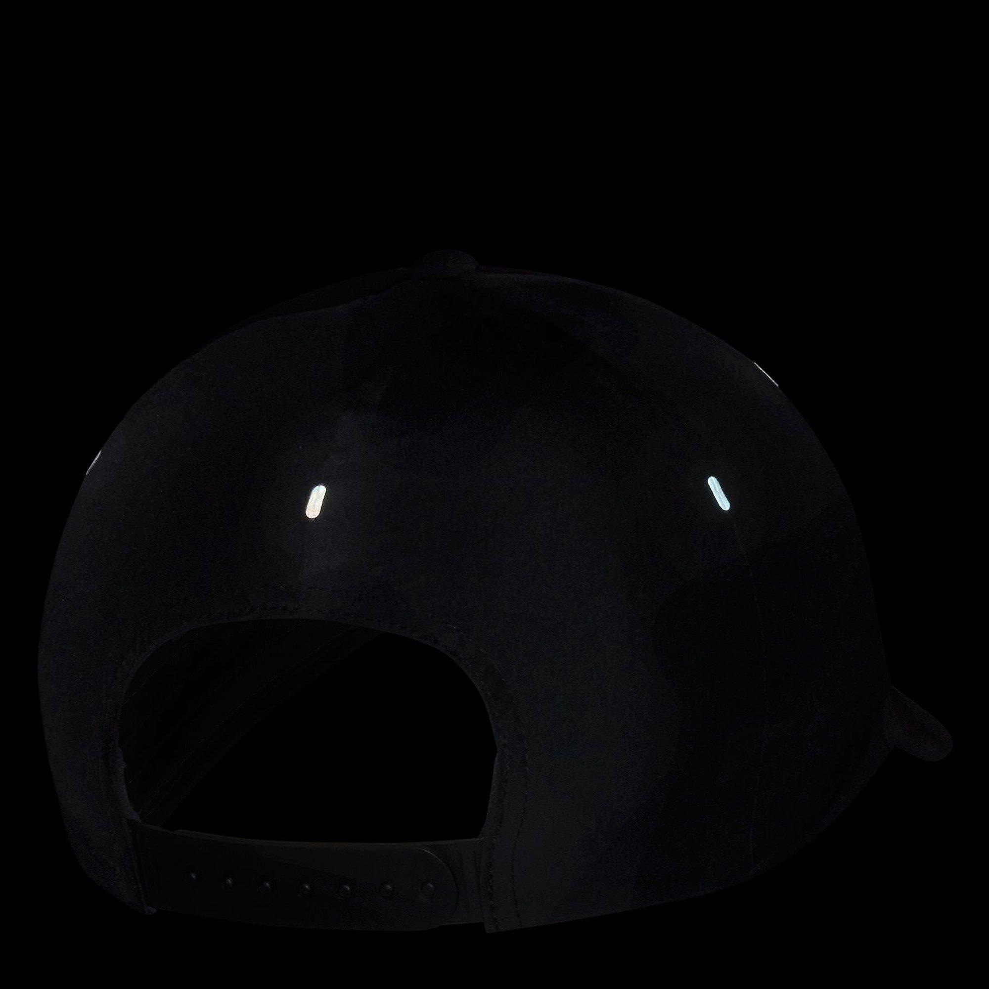 Black/Rf Silv - Nike - Nike Storm-Fit Adv Club Structured Aerobill Cap Running Unisex Adults - 3